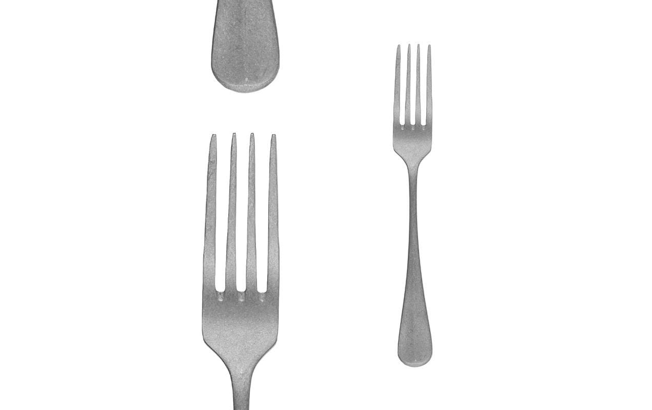 Sola Besteck-Set »Baguette Vintage 24-teilig, Silber/Hellgrau«