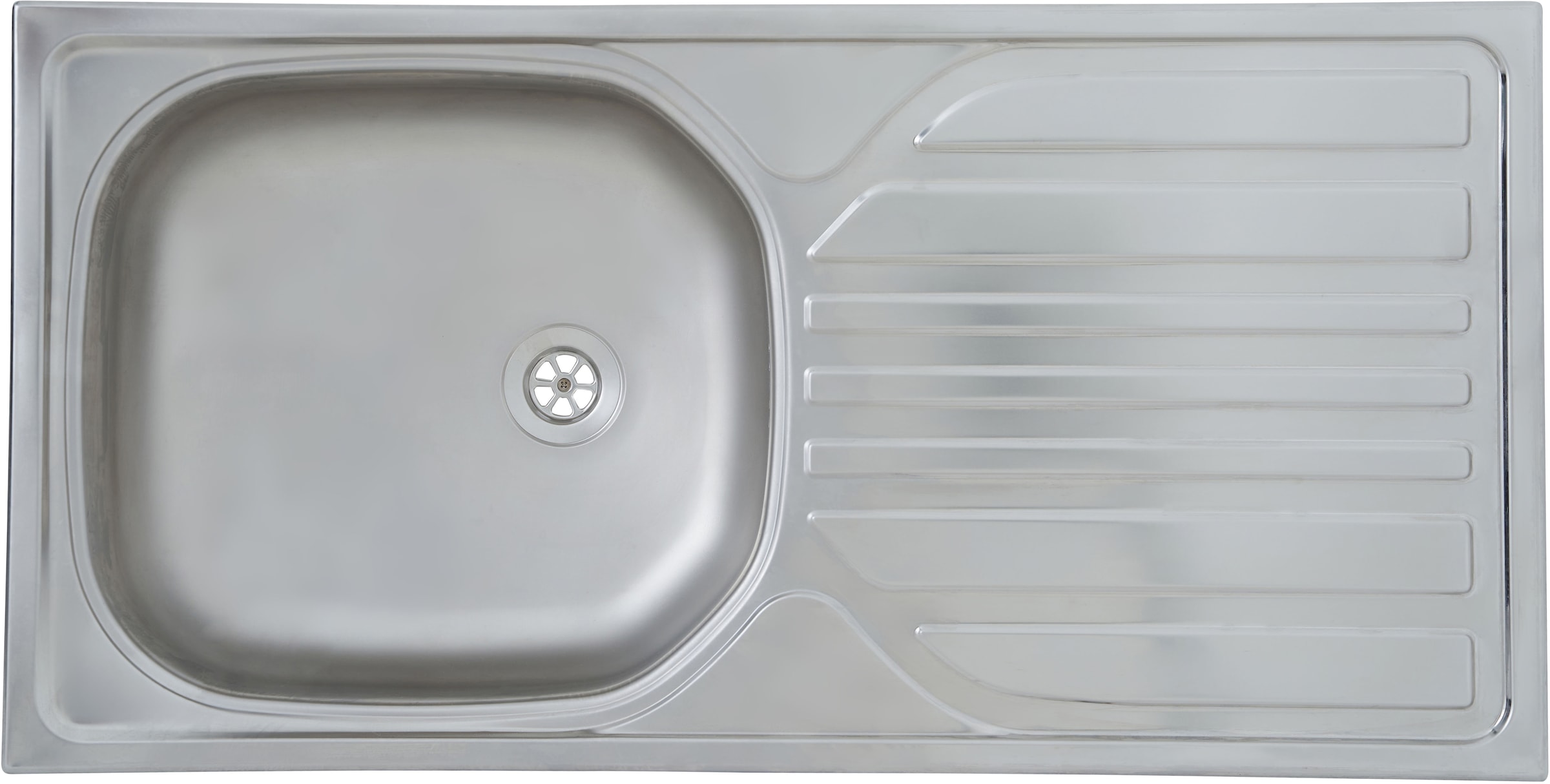 RESPEKTA Kitchenette »Merle« Breite 100 cm, mit Soft-Close Funktion, Edelstahlspüle BALTIMORE