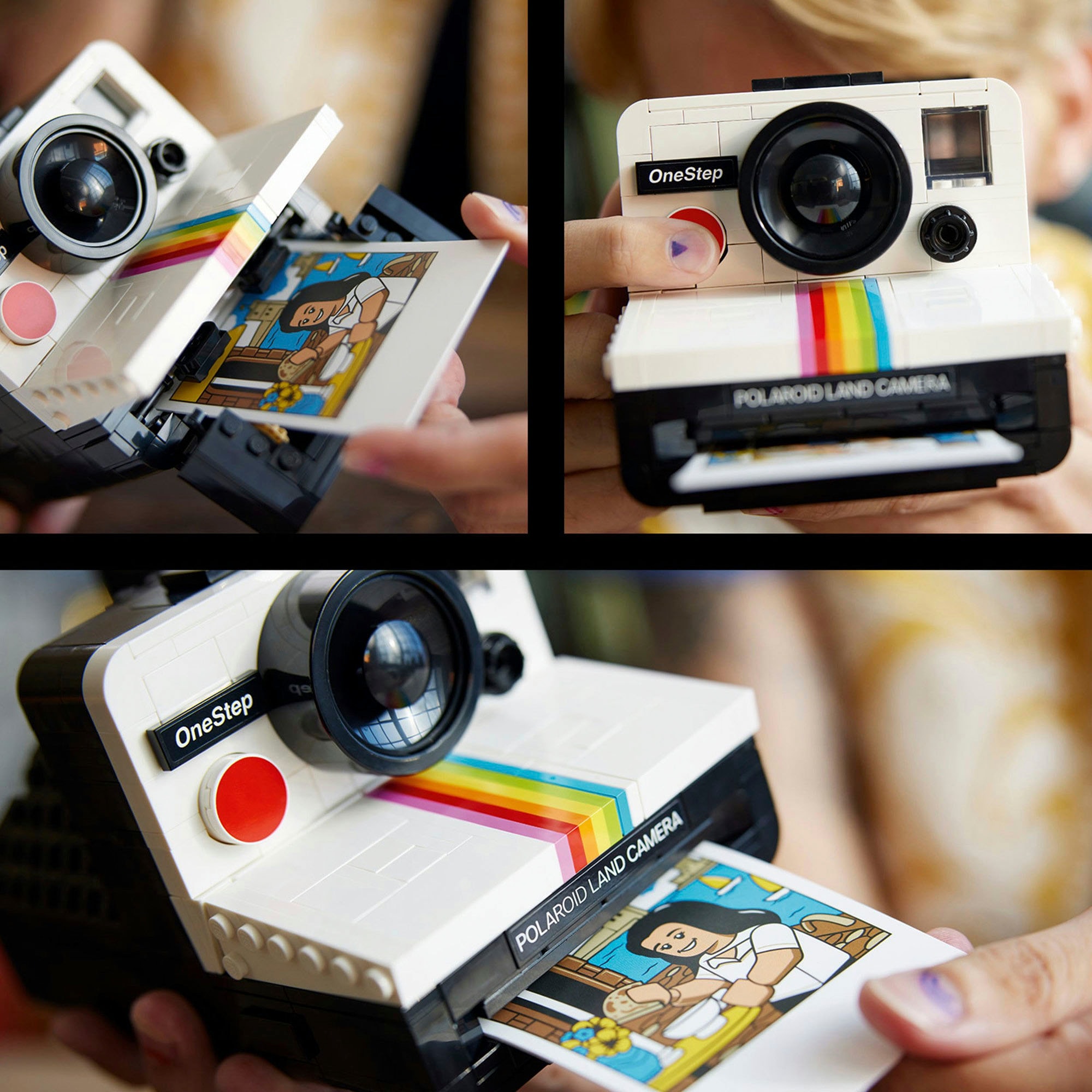 LEGO® Konstruktionsspielsteine »Polaroid OneStep SX-70 Sofortbildkamera (21345), LEGO Ideas« Made in Europe