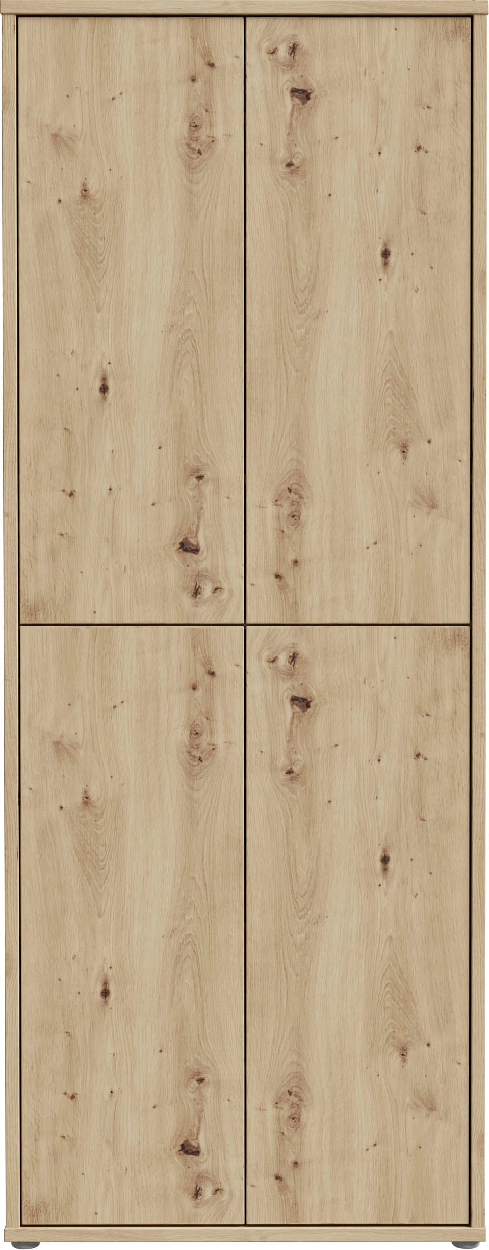 FORTE Schuhschrank »Alice Springs, Schuhschrank, Höhe 191,9 cm, 4 Türen, viel Platz« B/H/T 74,5/191,9/34,9 cm,  Stauraumschrank, Mehrzweckschrank, Breite 74,5 cm, mit 8 Böden