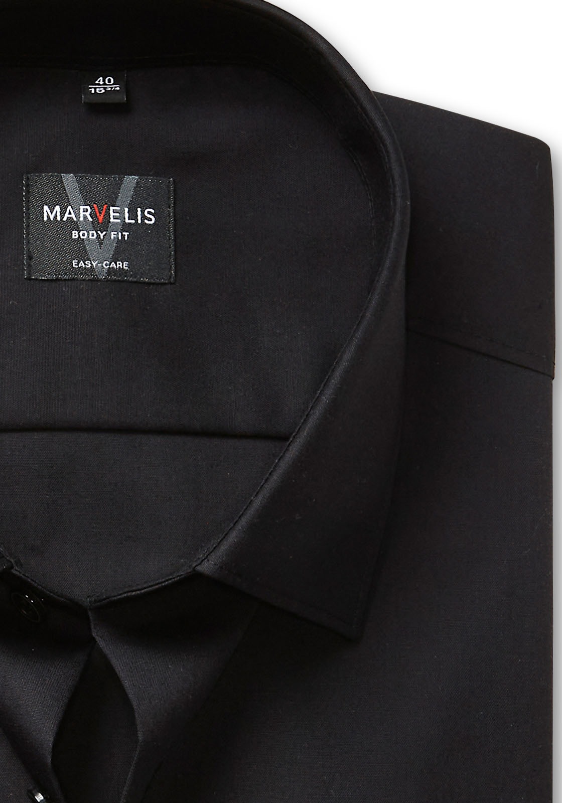 MARVELIS Chemise à manches longues Kentkragen, Businesshemd, körpernah