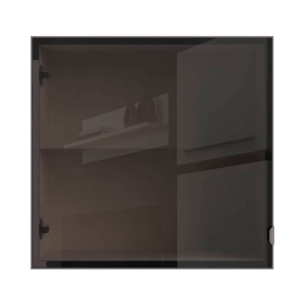 GOODproduct Vitrine suspendue »Opera, Wandschrank, Schwebendes Design für modernen Wohnraum« laqué UV, fonction Soft Close, montage mural