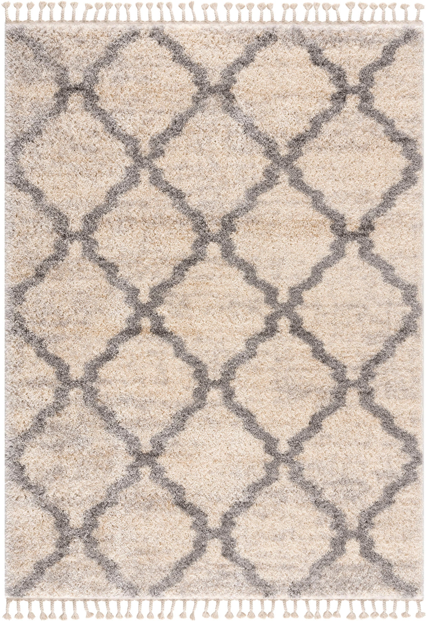 Sanat Hochflor-Teppich »Versay  1550« rechteckig 45 mm Höhe Wohnzimmer, Langflor, Shaggy Teppich