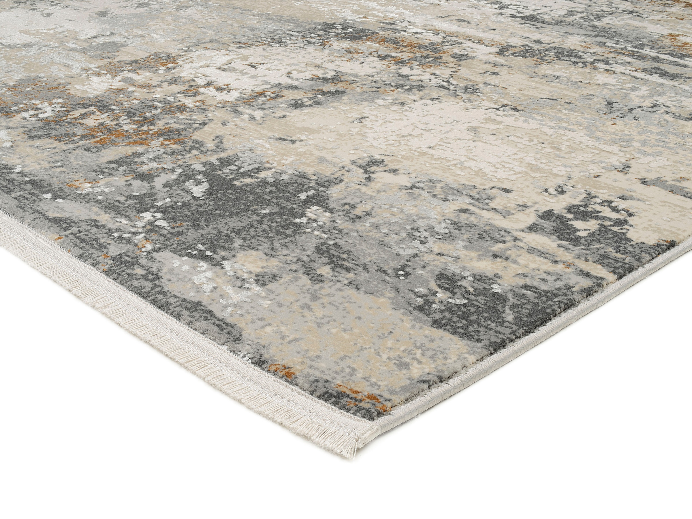 OCI DIE TEPPICHMARKE Teppich »IMPRESSION GALAXY« rechteckig 5 mm Höhe Vintage, feine Fransen, leichter Glanz durch Viskose, Wohnzimmer