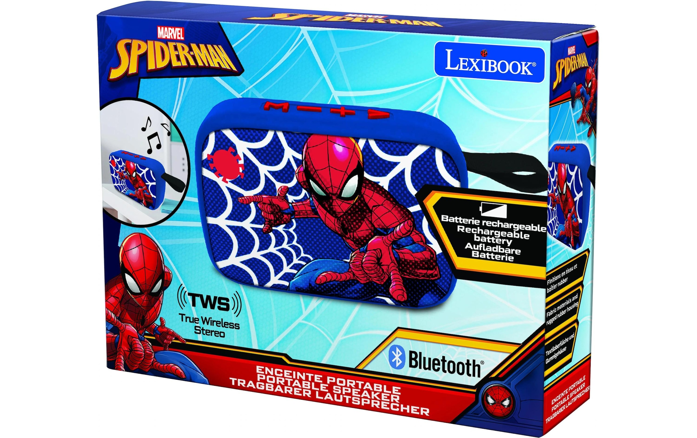 Lexibook® Haut-parleur Bluetooth »Spider-Man« ( )