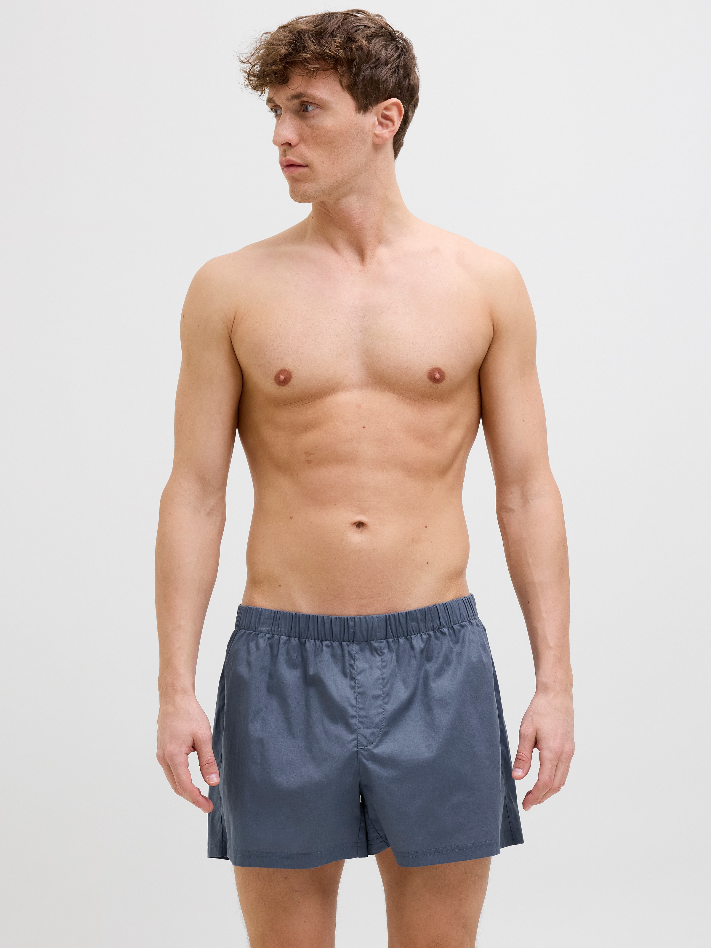 Jack & Jones Boxershorts »JACMILANO WOVEN BOXERS 3 PACK NOOS« Packung, 3 Stk.