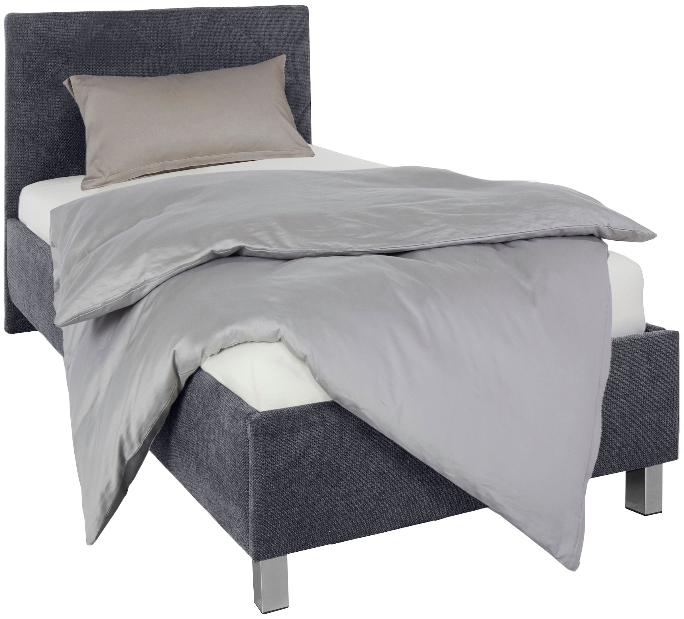 Westfalia Schlafkomfort Polsterbett »Padua« mit Rautensteppung, 3 verschiedene Matraztenarten wählbar