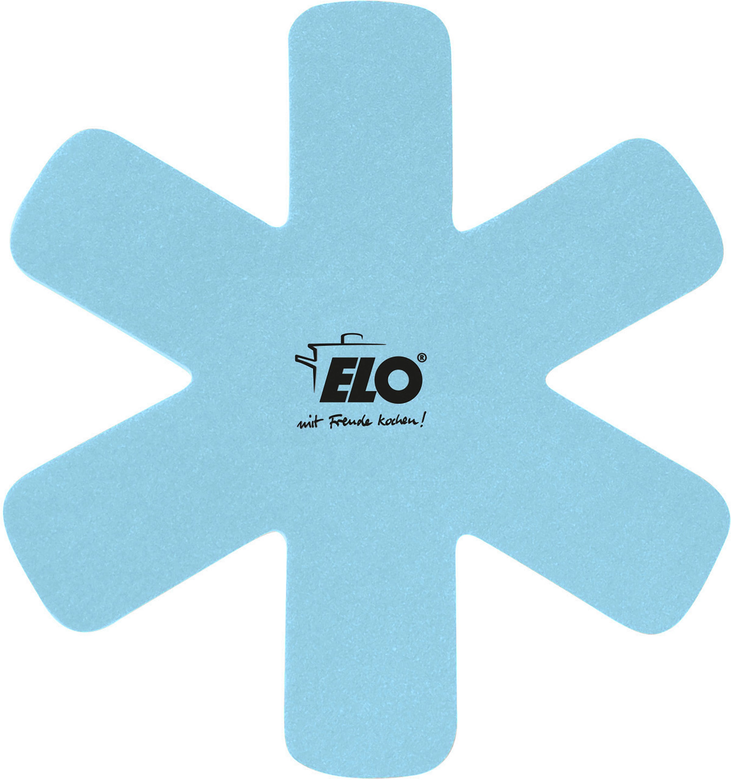 Elo Basic Schmorpfanne »Colorio mit farbigem Protektor« Aluminium Set, 2 tlg. Soft-Touch-Griff mit Flammenschutz