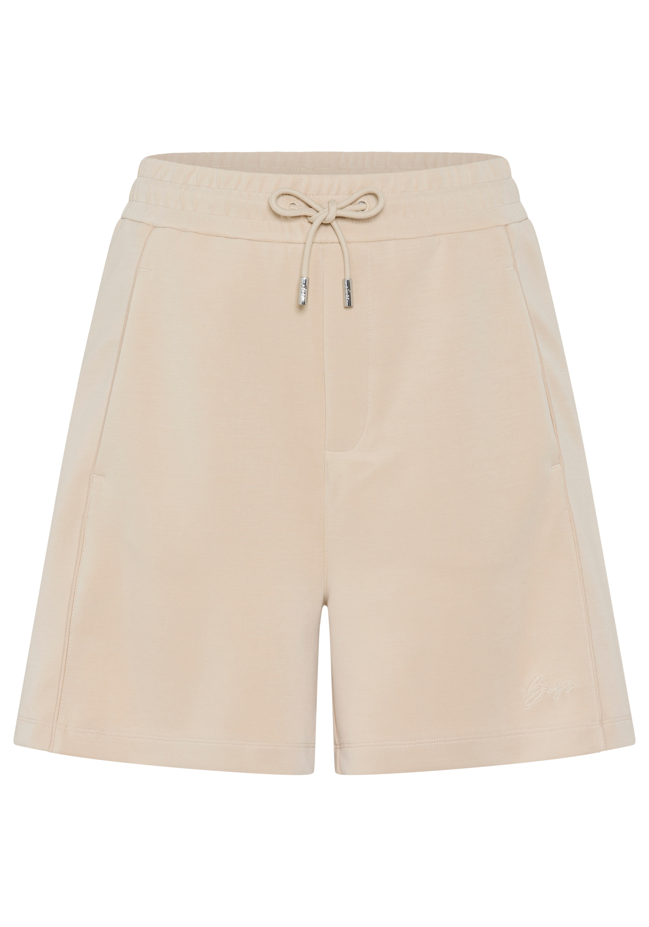 BOSS ORANGE Short »Eta Premium Damenmode«  en mélange modal doux, coupe décontractée