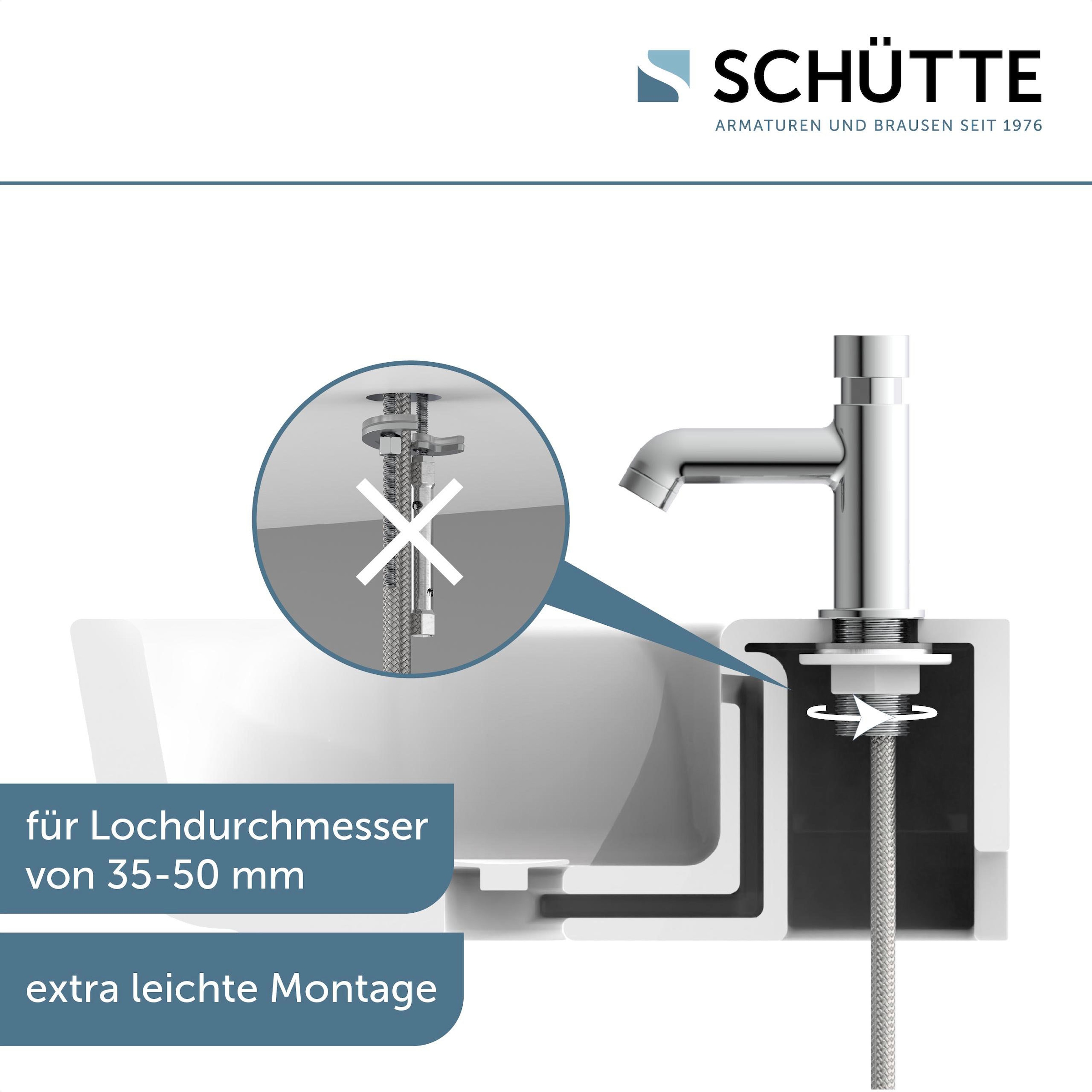 Schütte Waschtischarmatur »LIMA« - Kaltwasserarmatur aus Messing