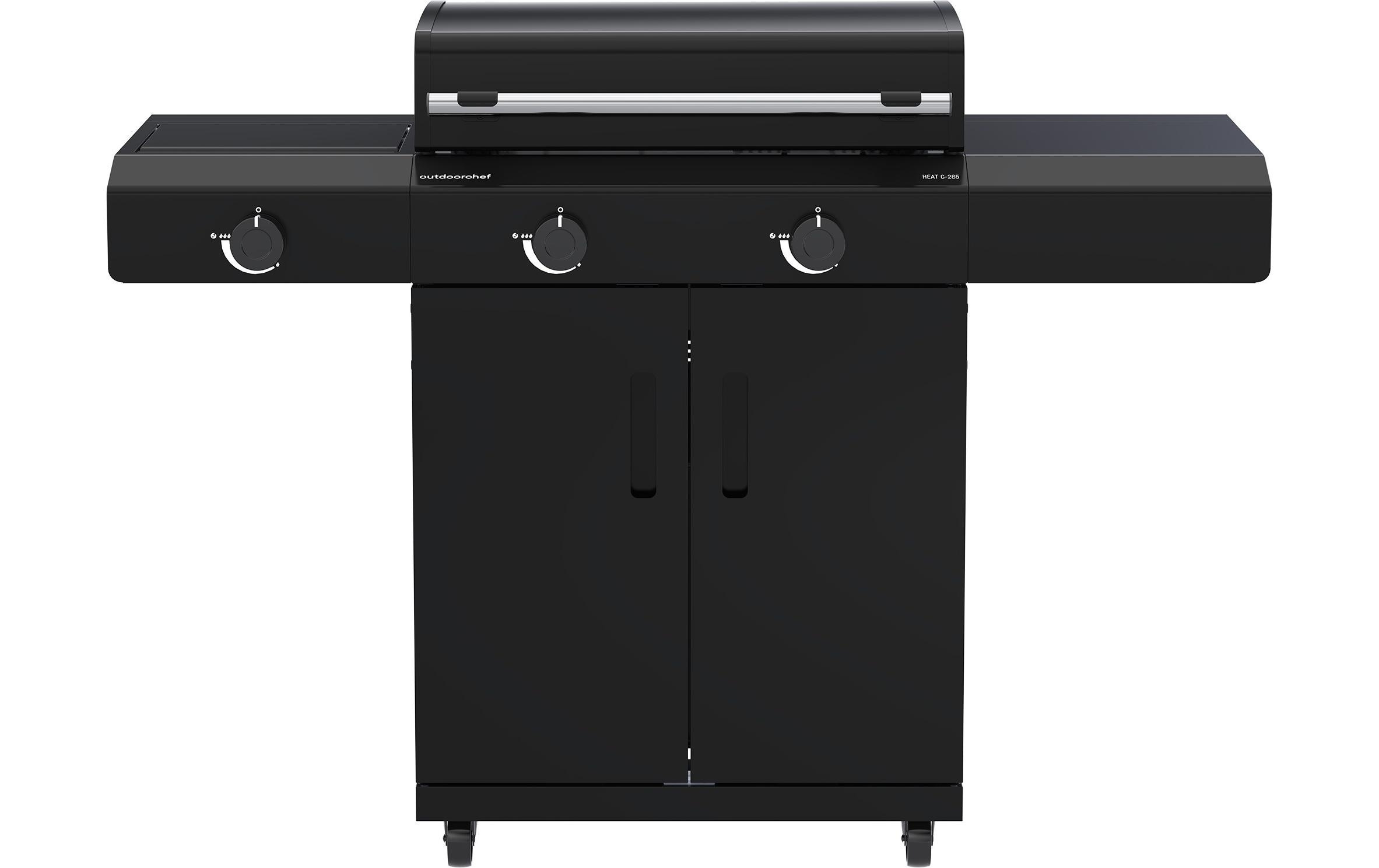 OUTDOORCHEF Barbecue à gaz »Heat C-265« Leistungsstarke Grillstation-Planchagrill