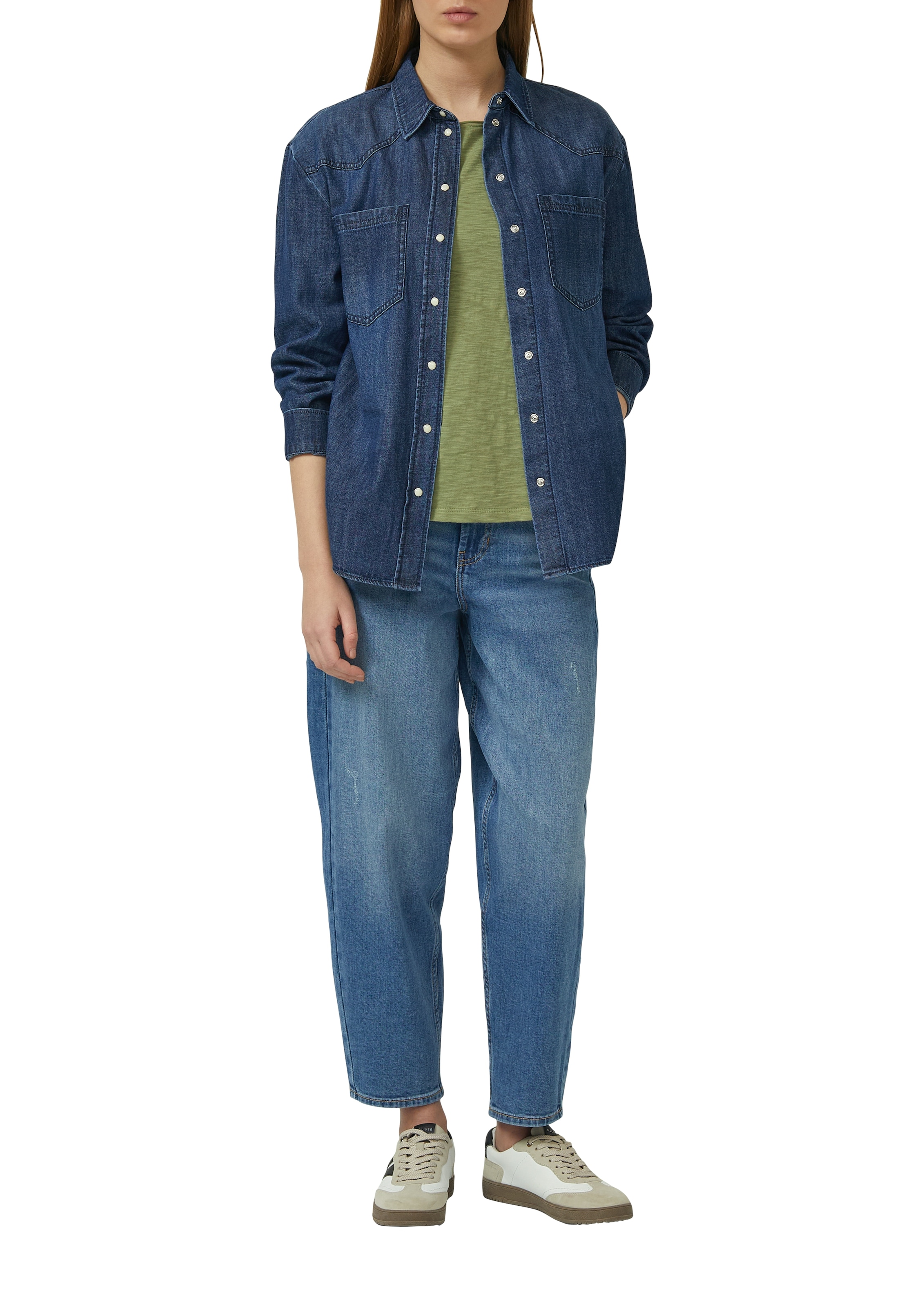 s.Oliver Langarmshirt aus Flammgarn