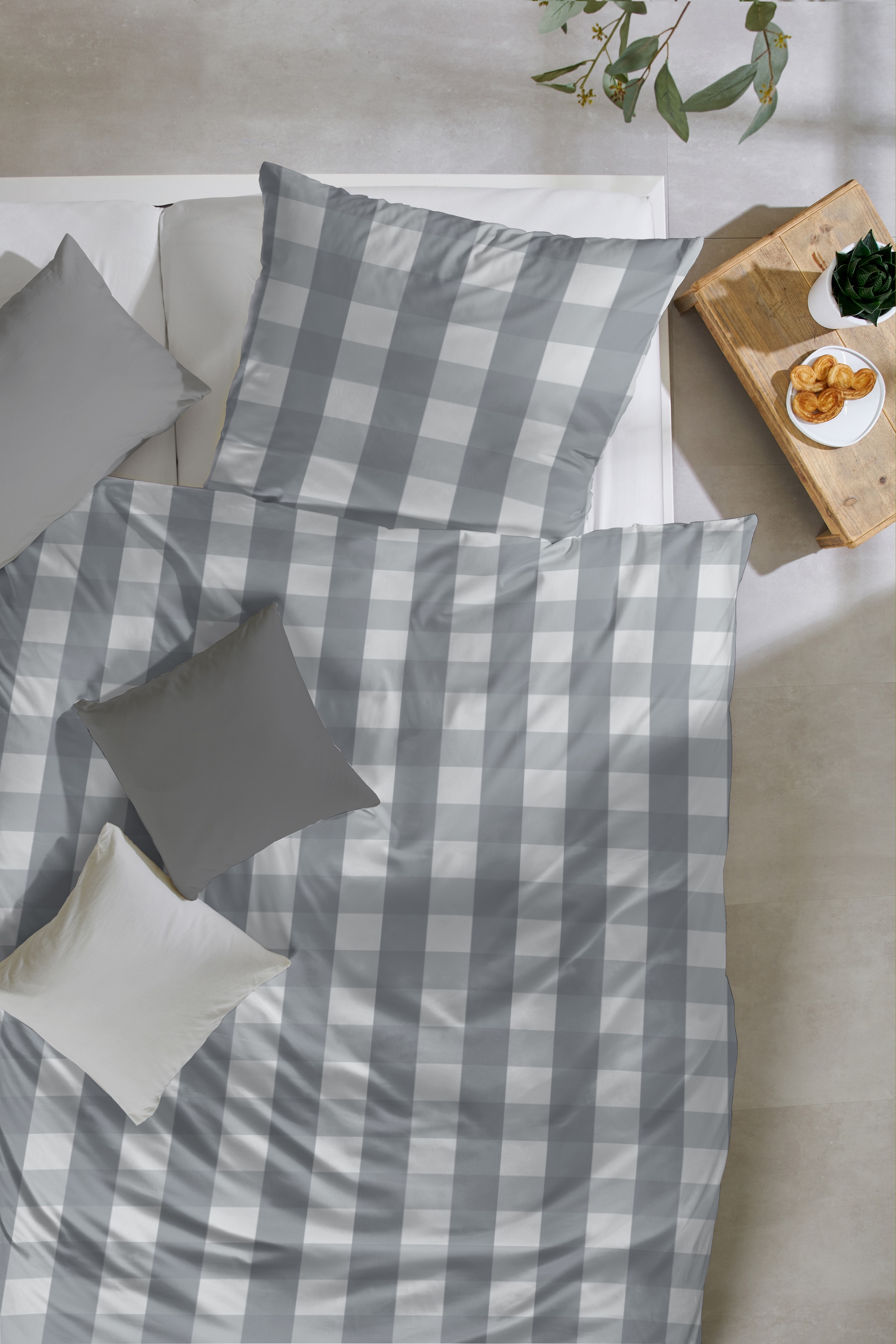 Primera Linge de lit »Feinbiber-Bettwäsche« 2 cuis doux comme du velours et naturellement en pur coton