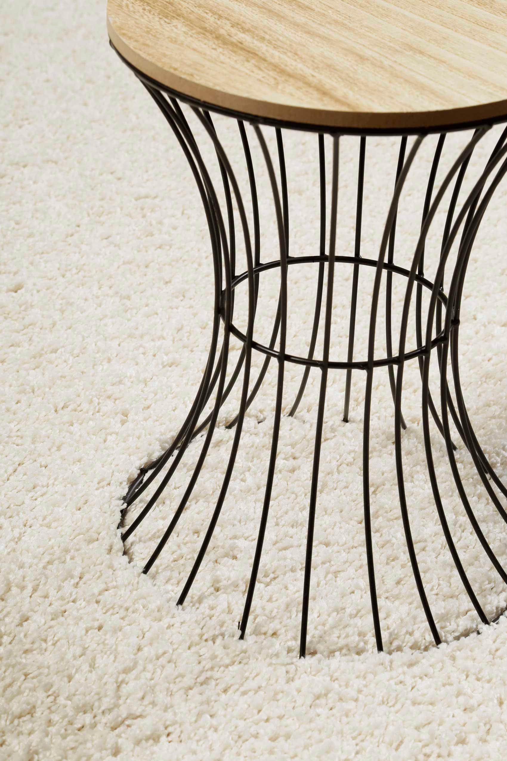 Esprit Hochflor-Teppich »Whisper Shag  ESP-9977« rechteckig 30 mm Höhe Läufer, uni, waschbar, mit Antirutschbeschichtung, Wohnzimmer