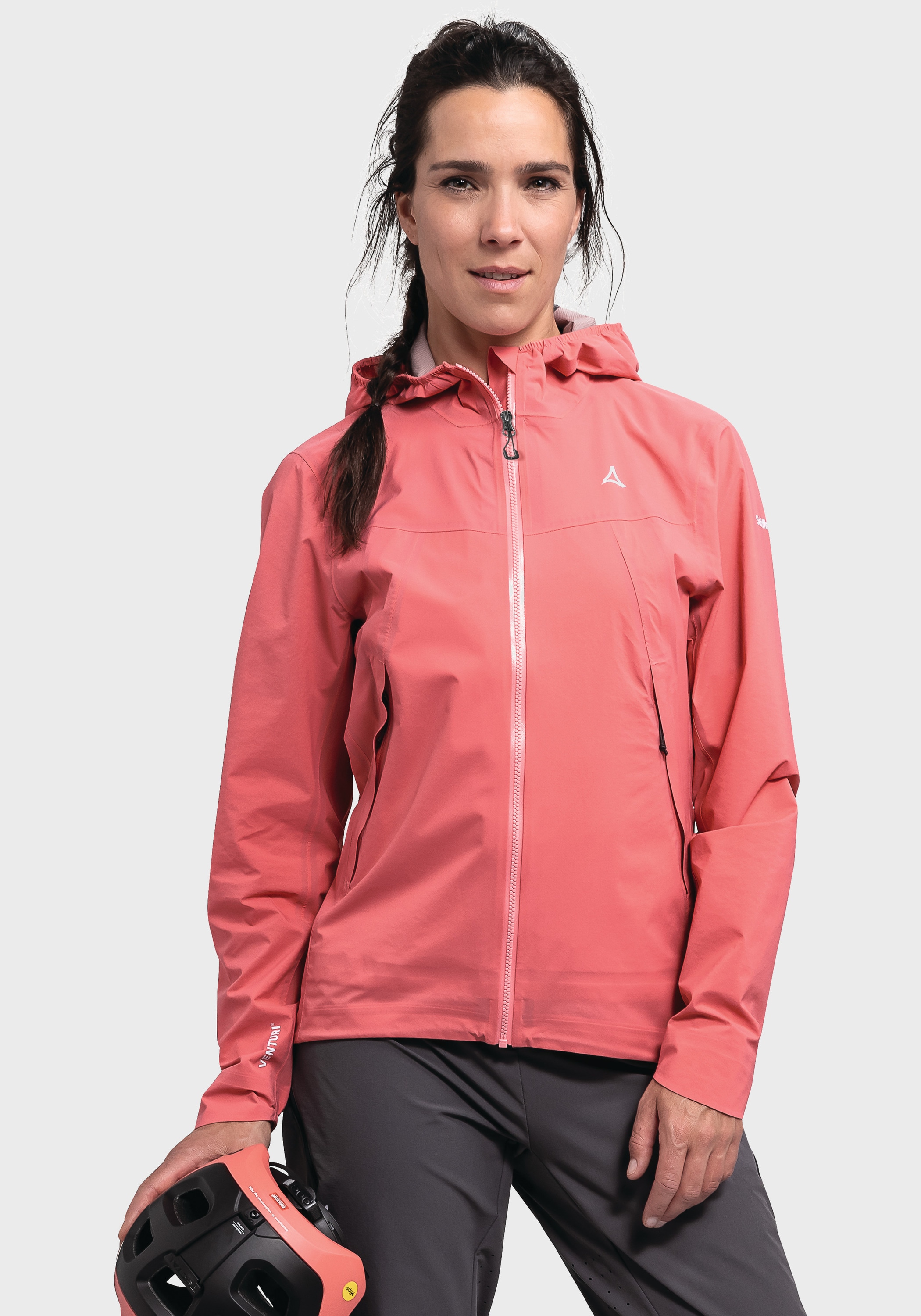 Schöffel Outdoorjacke »2.5L Jacket Karma Trail L« mit Kapuze