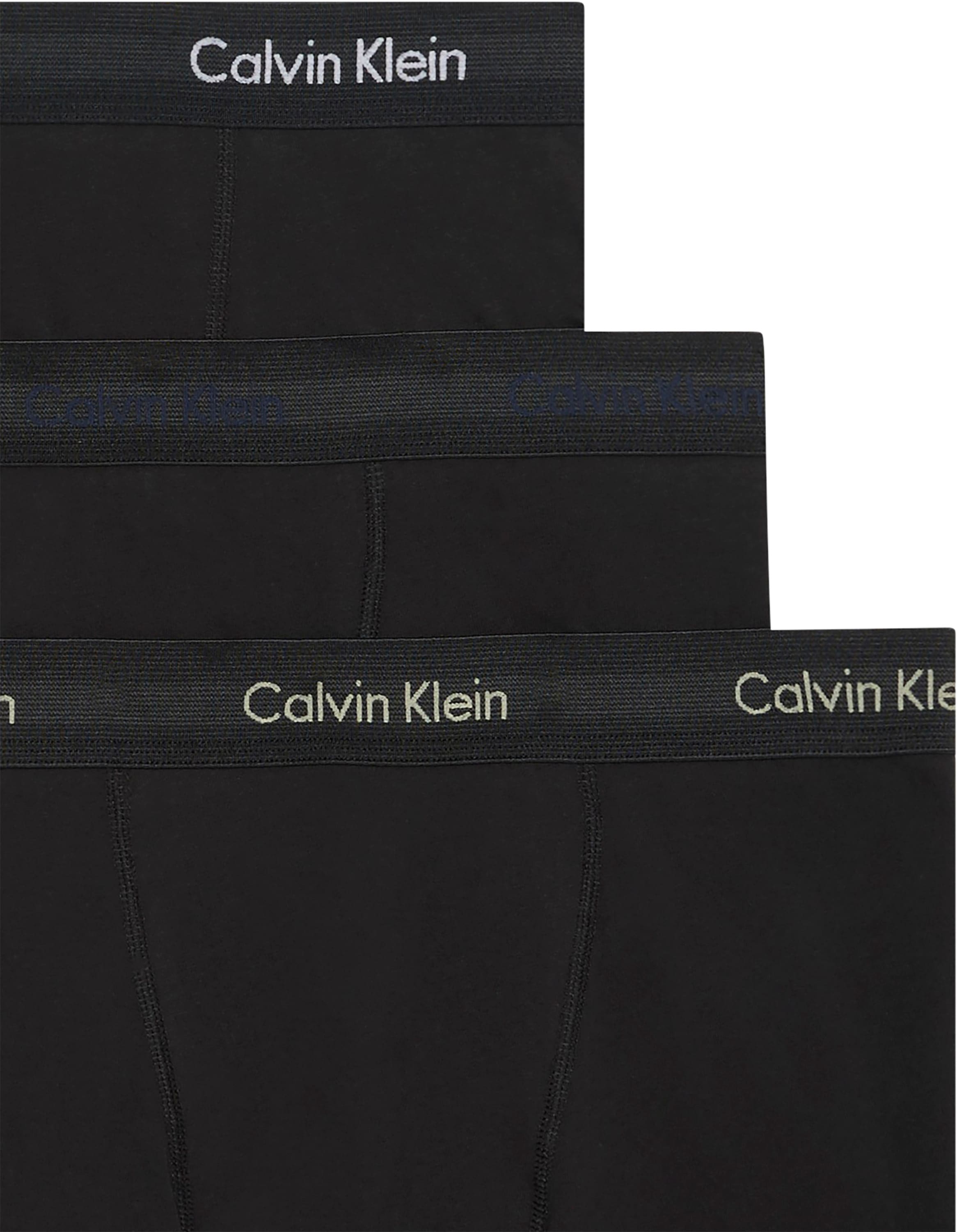 Calvin Klein Underwear Tronc »TRUNK 3PK« Packung, 3er-Pack, 3 cuis mit Logo-Elastikbund