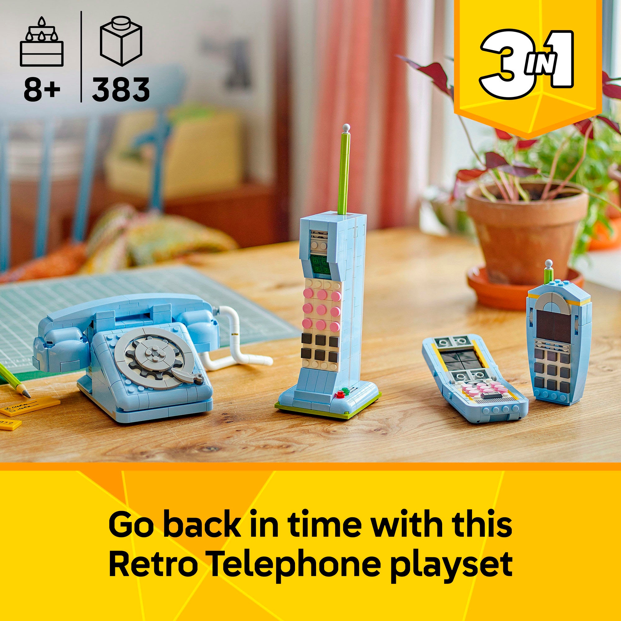 LEGO® Pions de construction »Retro-Telefon (31174), LEGO LEGO Creator« Made in Europe