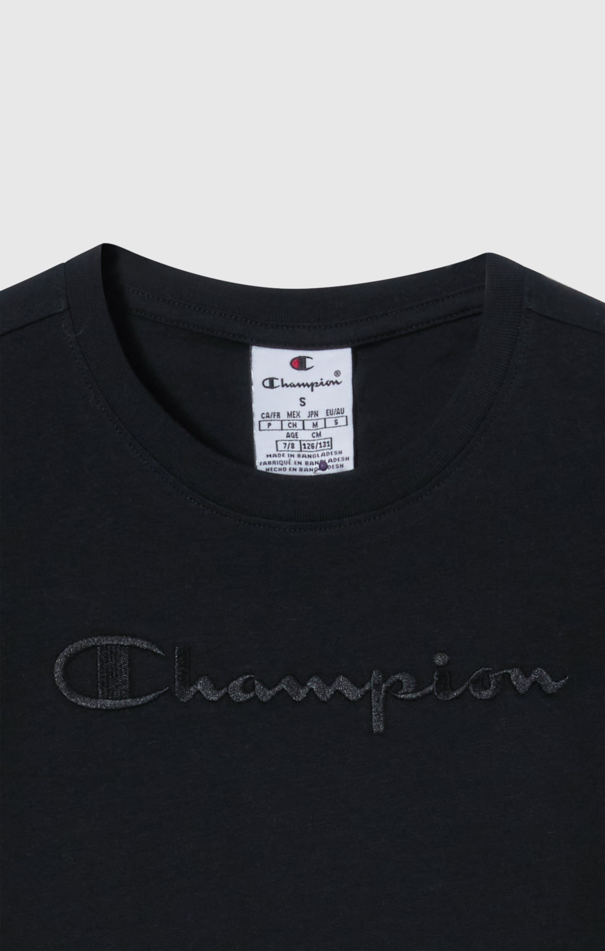 Champion T-Shirt »ICONS Crewneck T-Shirt« 1 Stk. für Kinder und Jugendliche, sportlicher Stil, aus Baumwolle