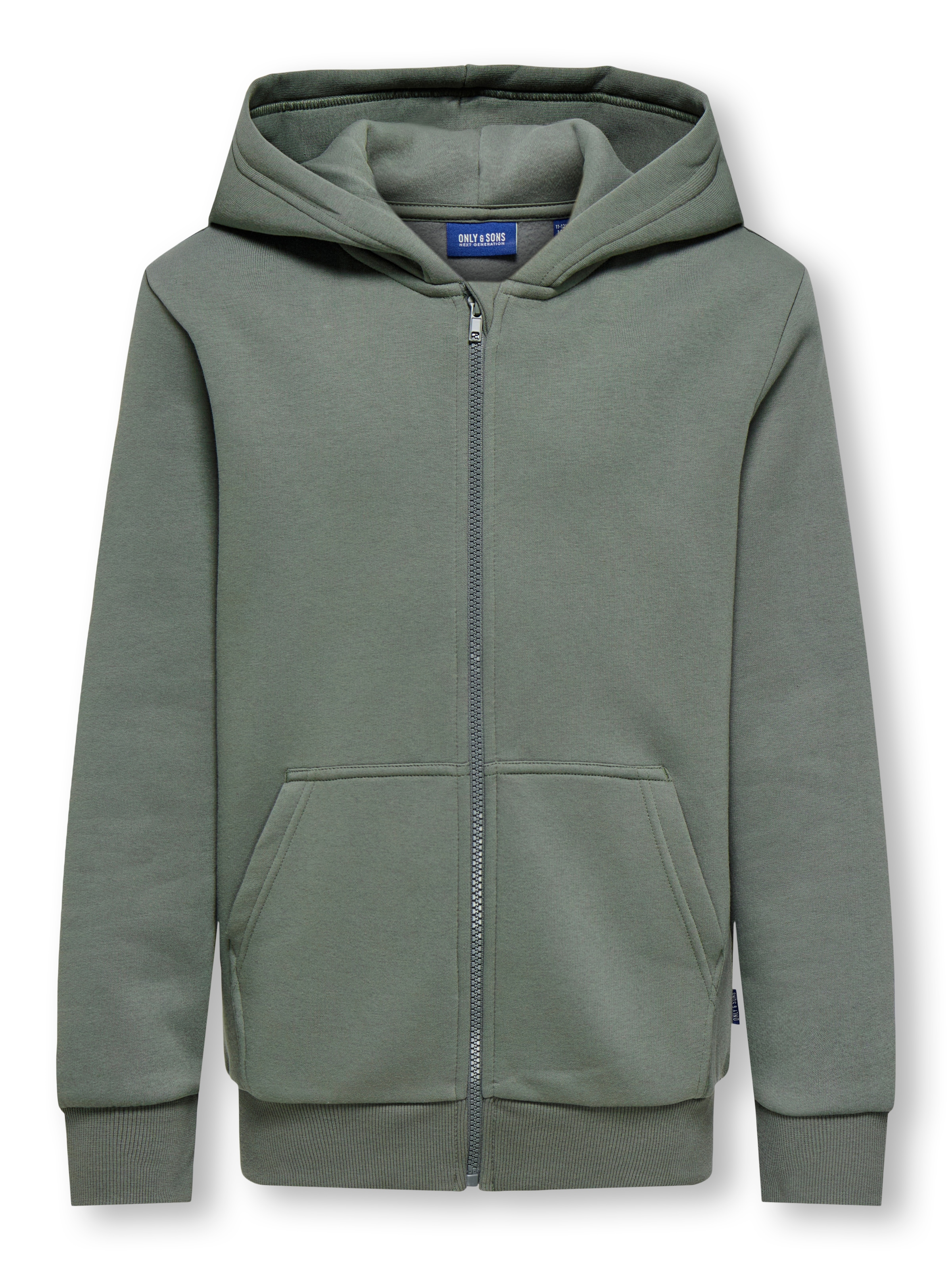 ONLY & SONS junior Sweat à capuche »OSJCERES ZIP THR. HOODIE SWT NOOS« Baumwollmischung, regular fit