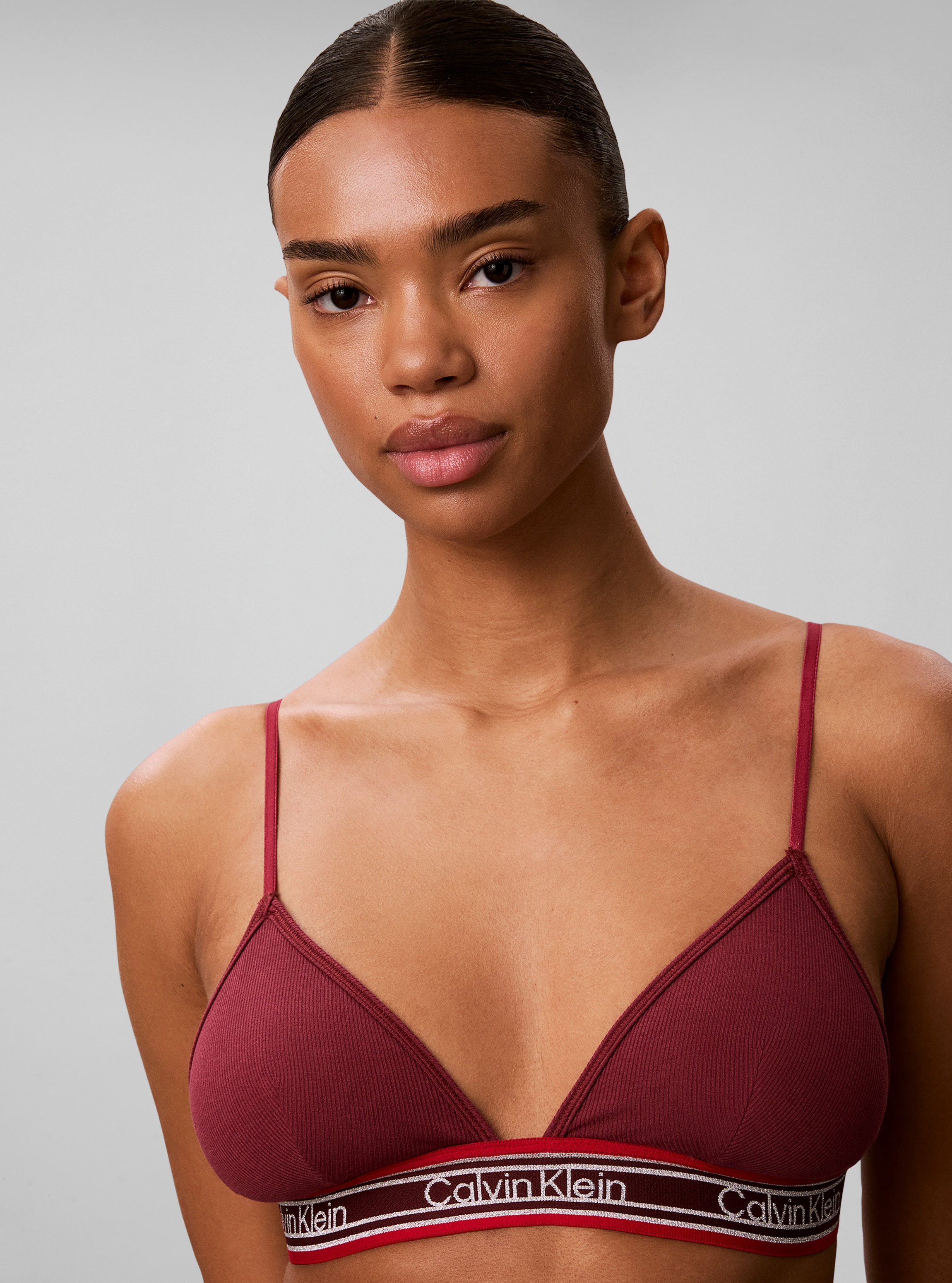 Calvin Klein Underwear Soutien-gorge triangle »LIGHTLY LINED TRIANGLE« mit CK-Logo am Bund