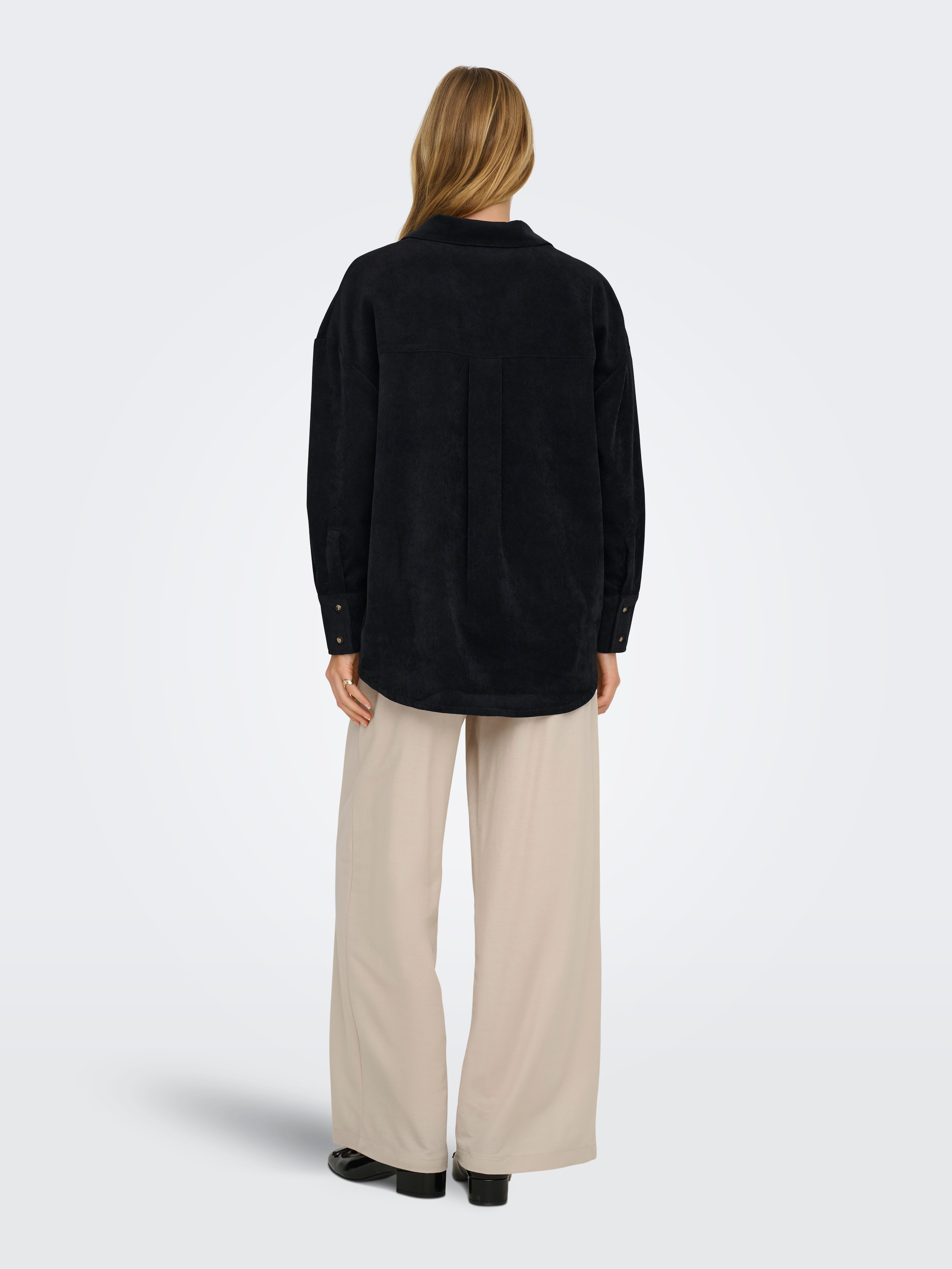 ONLY Langarmbluse »ONLMARIKE LIFE L/S CORD LOOSE SHIRT PNT«