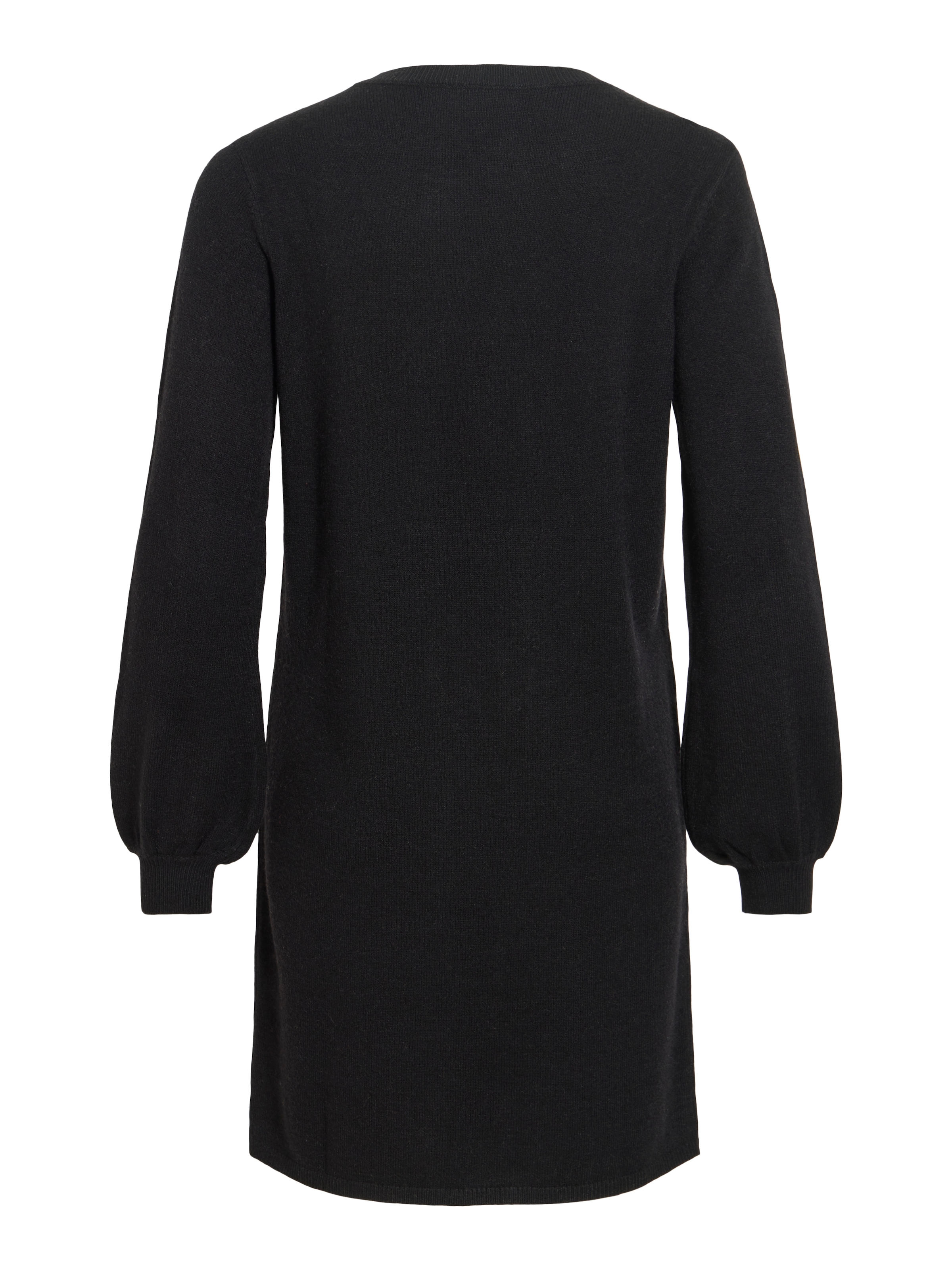 Vila Robe en tricot »VIRIL L/S VOLUME SLEEVE KNIT DRESS-NOOS« mélange de matériaux, coupe normale