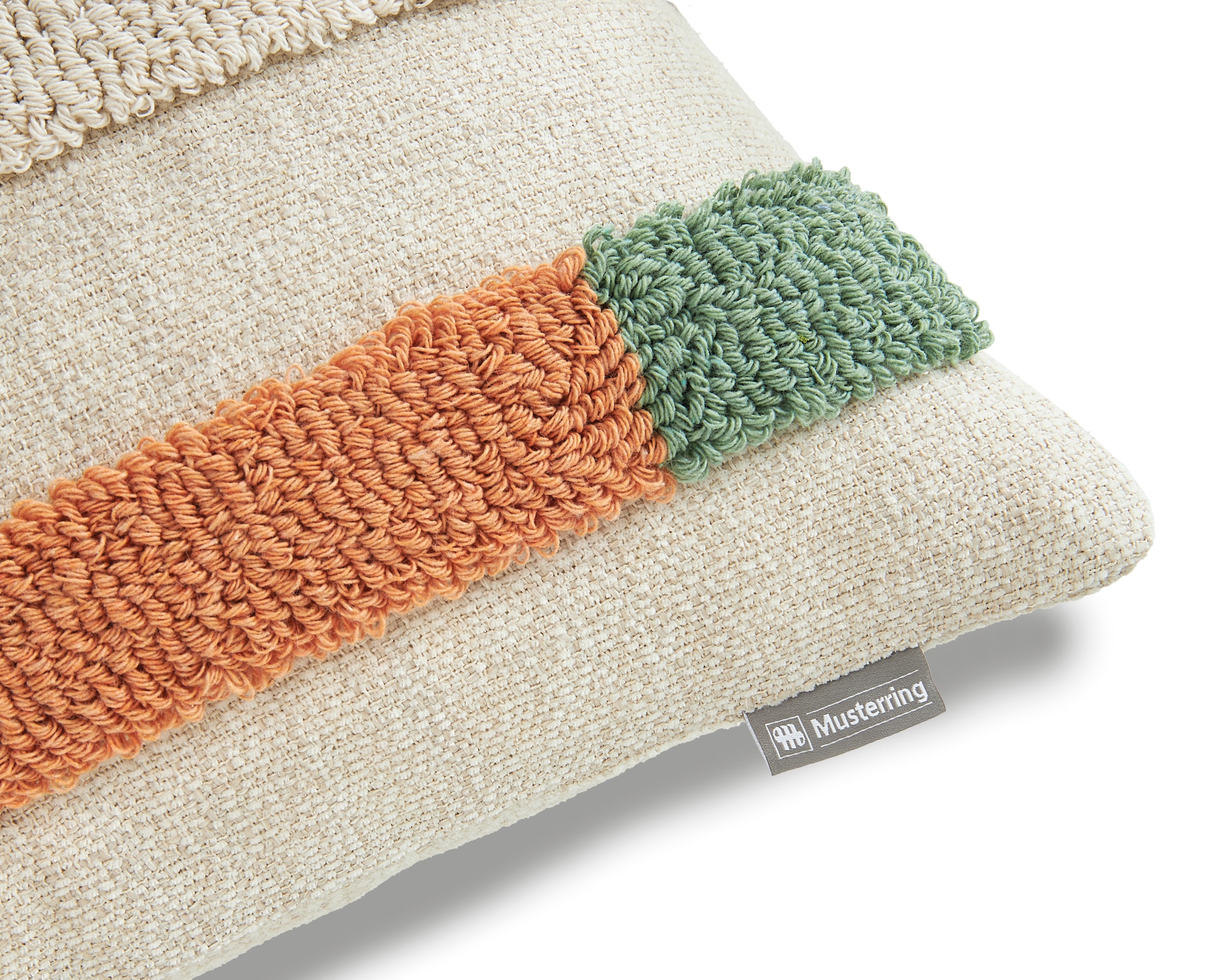 Musterring Dekokissen »Rythm« mit aufgestickten 3D-Streifen