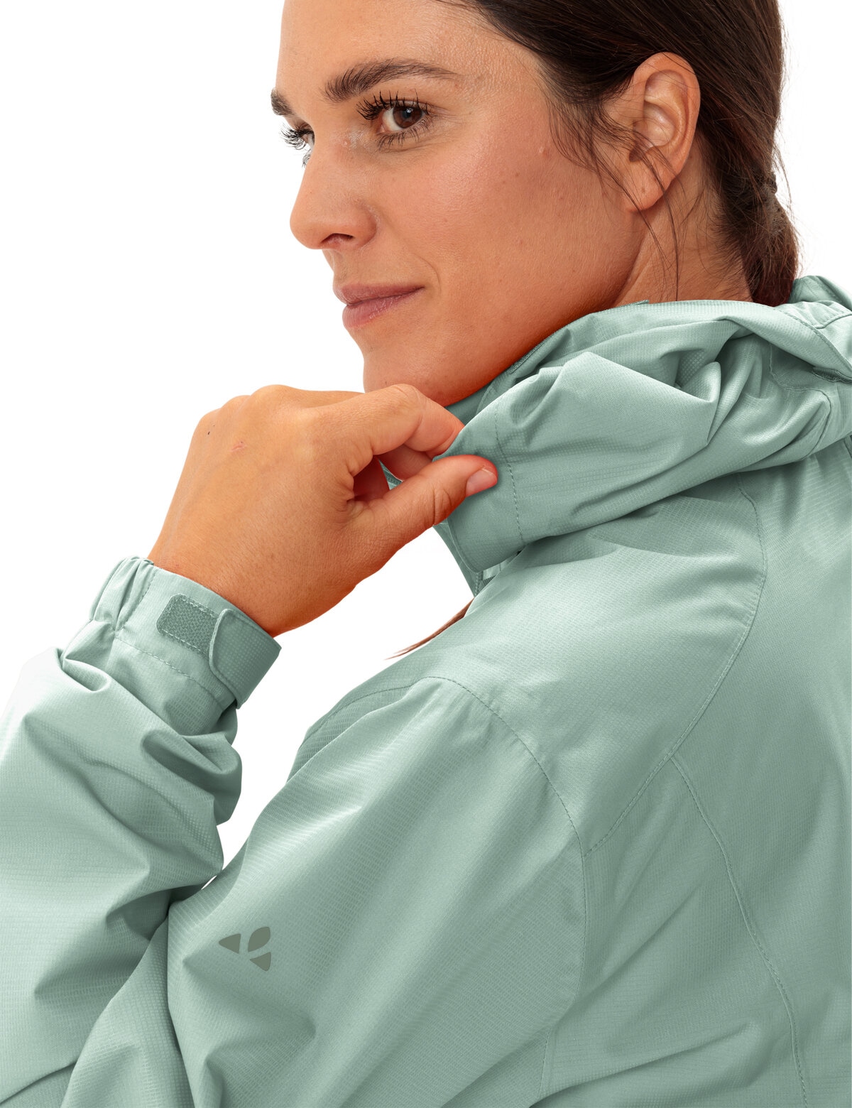 VAUDE Fahrradjacke »Women's Escape Bike Light Jacket« mit Kapuze für Radsport, Wandern und Nordic Walking, winddicht