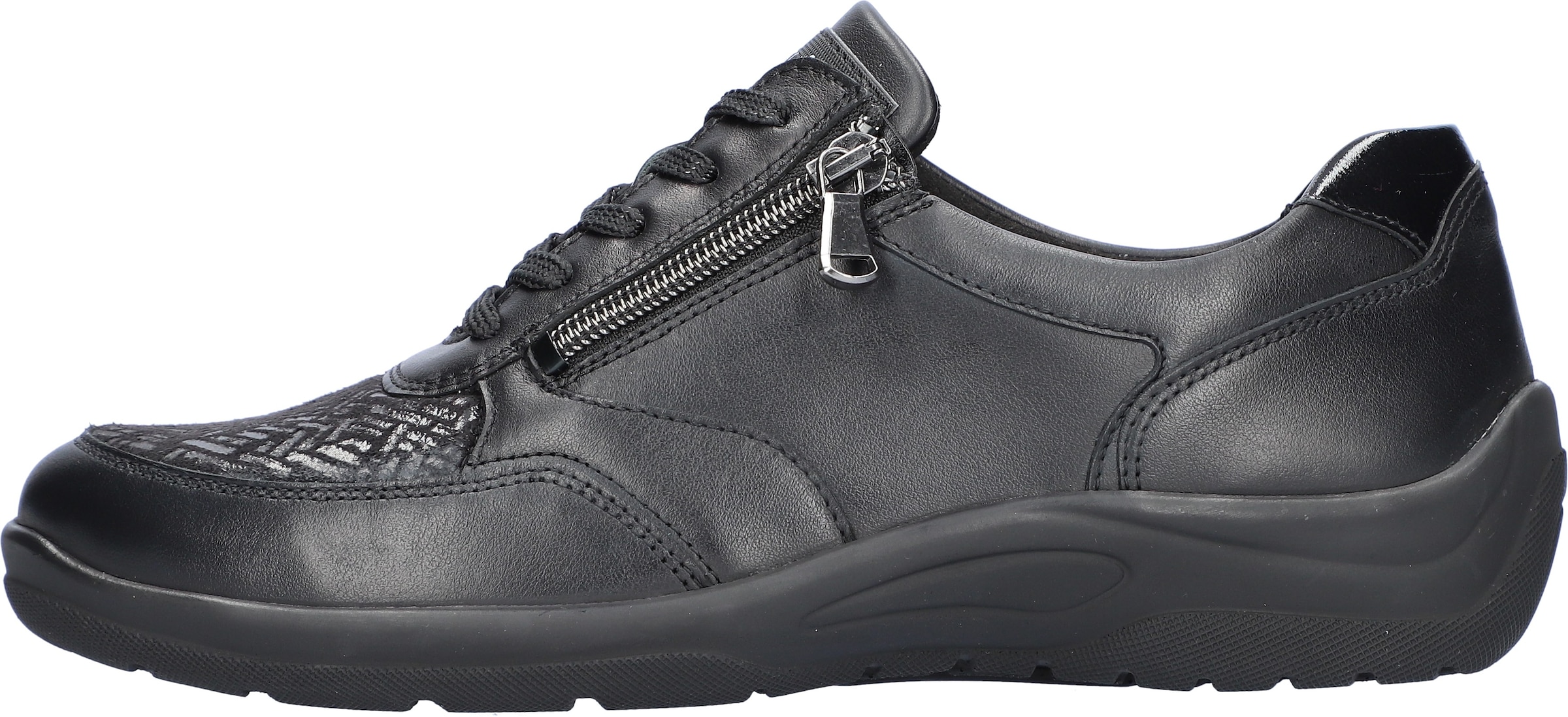 Waldläufer Chaussure à lacets »HESNA-Soft«  chaussure confortable, chaussure basse, sneaker en largeur confort H (= très large)