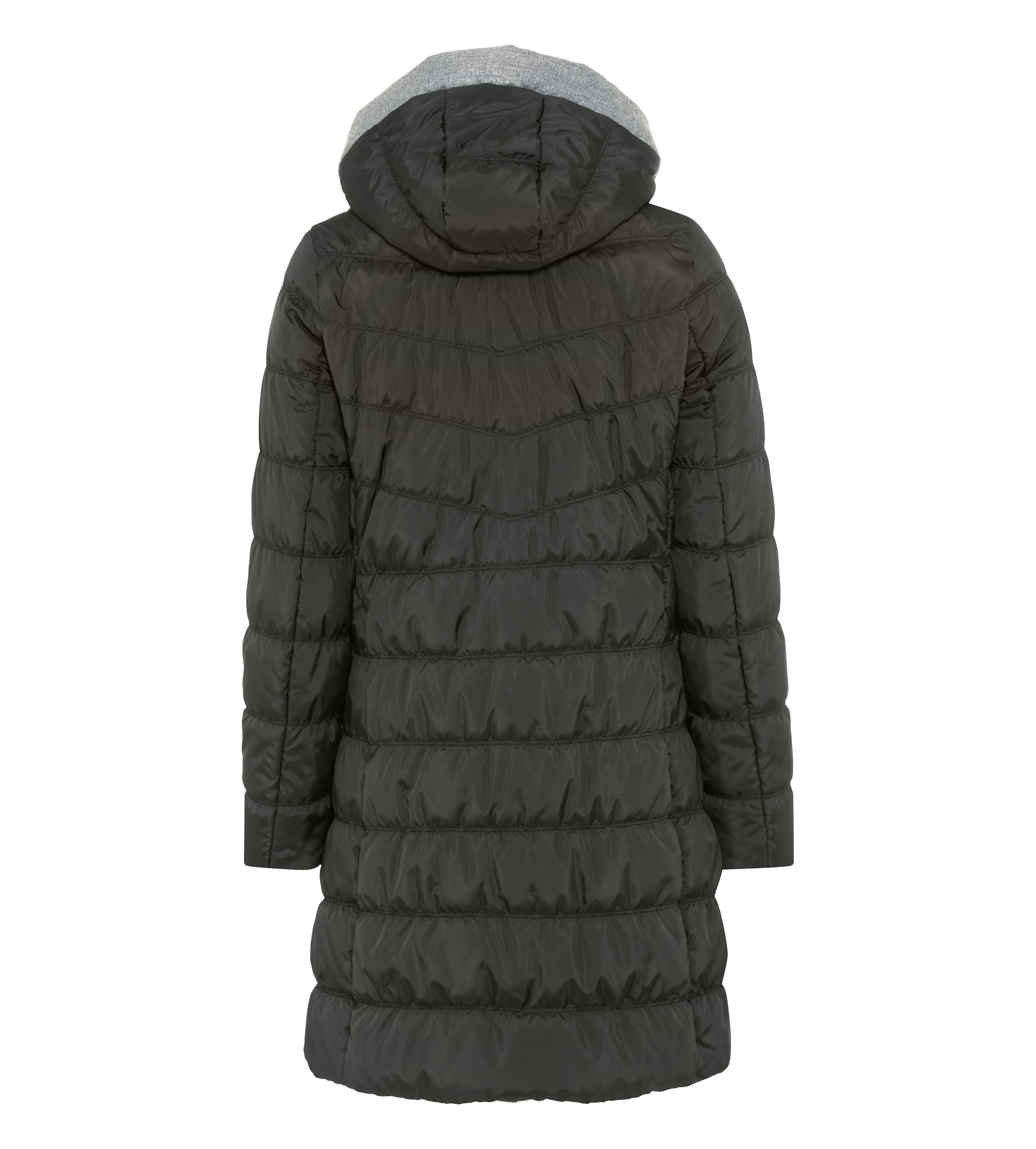 Fuchs Schmitt Manteau matelassé avec capuche amovible, fermeture éclair dissimulée