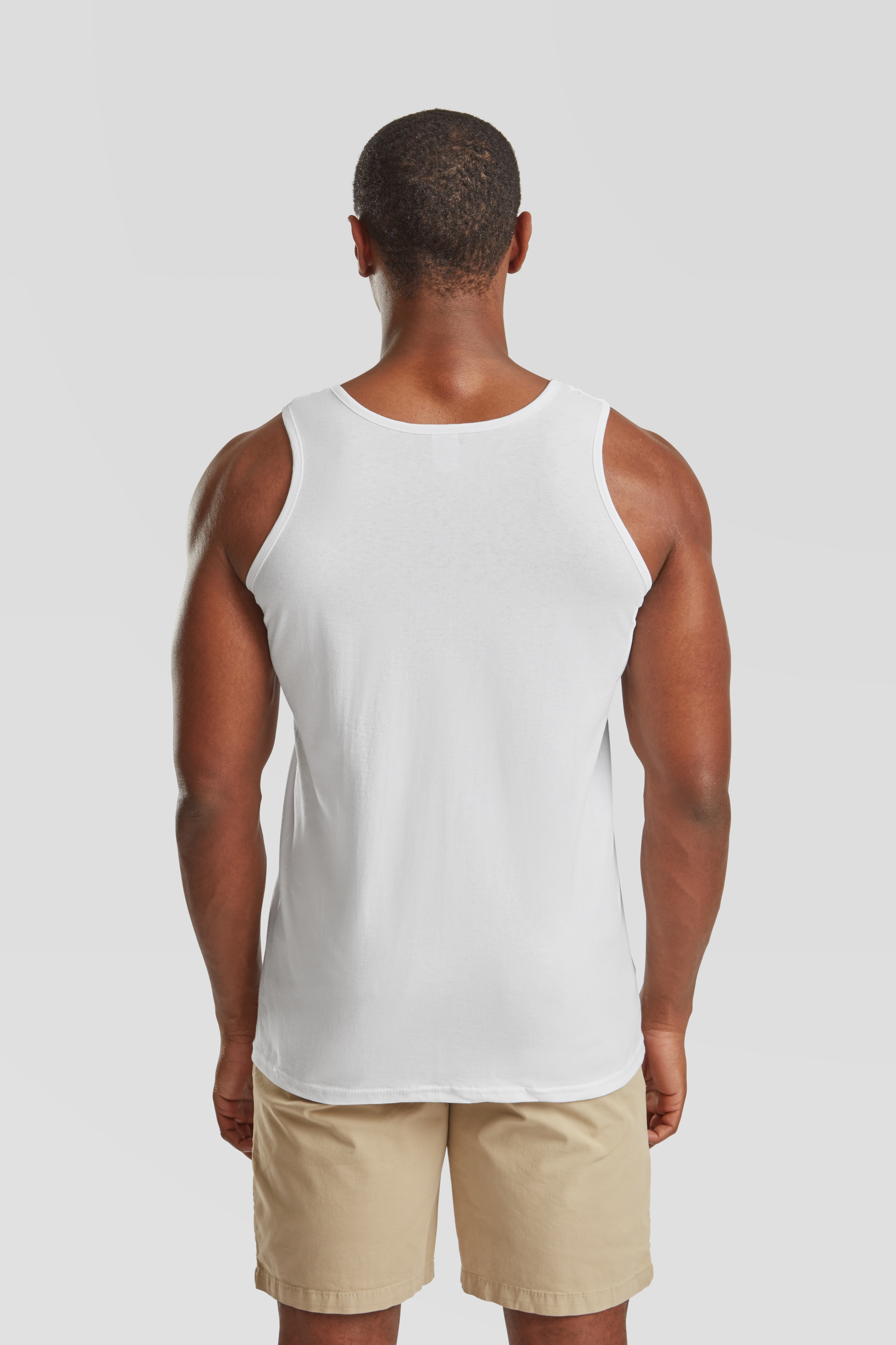 Fruit of the Loom Débardeur Packung, 5 cuis tlg. aus reiner Baumwolle, Rundhals