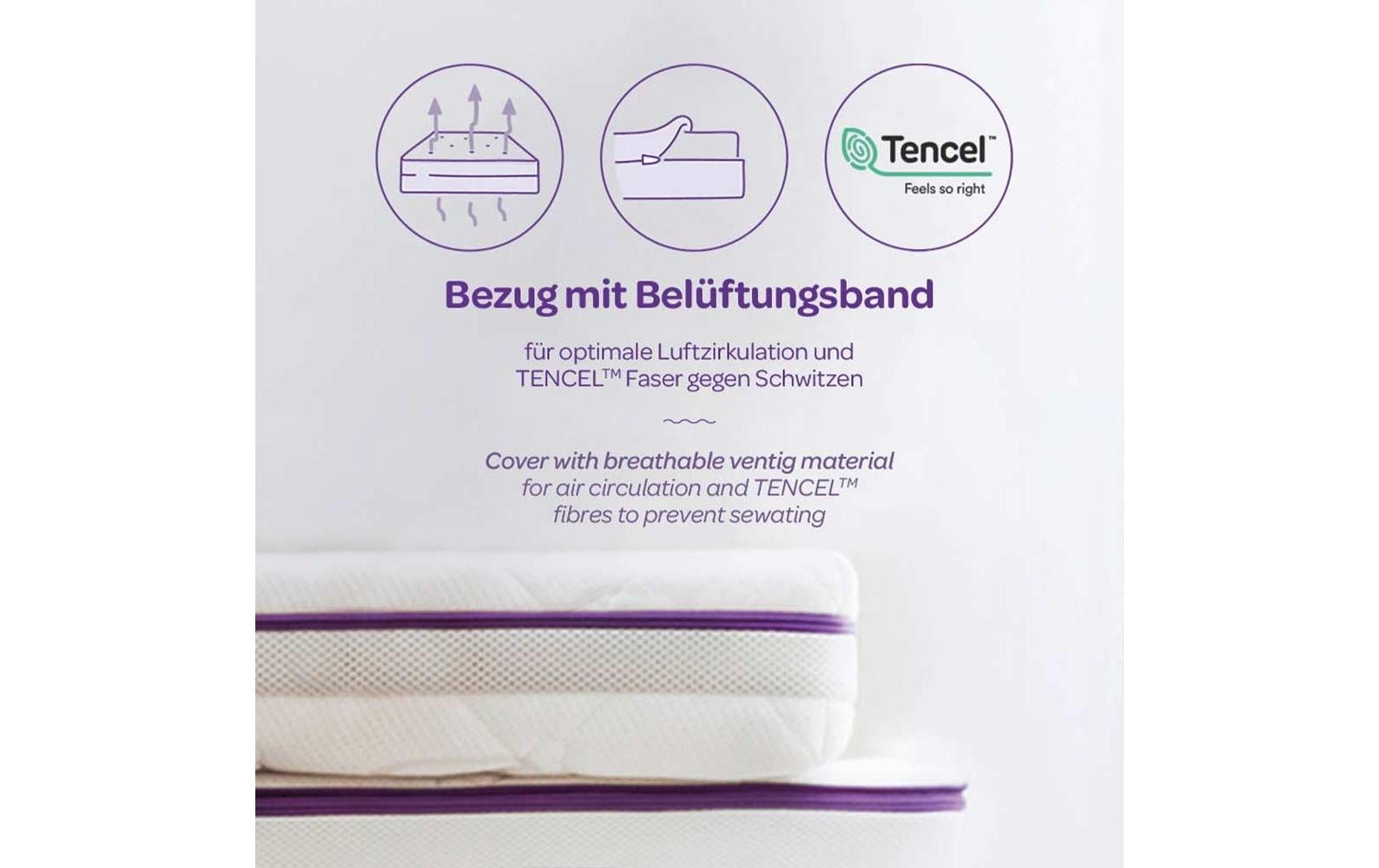 Träumeland Matelas pour enfants »Brise« 11 cm hoch 1 cuis tlg.
