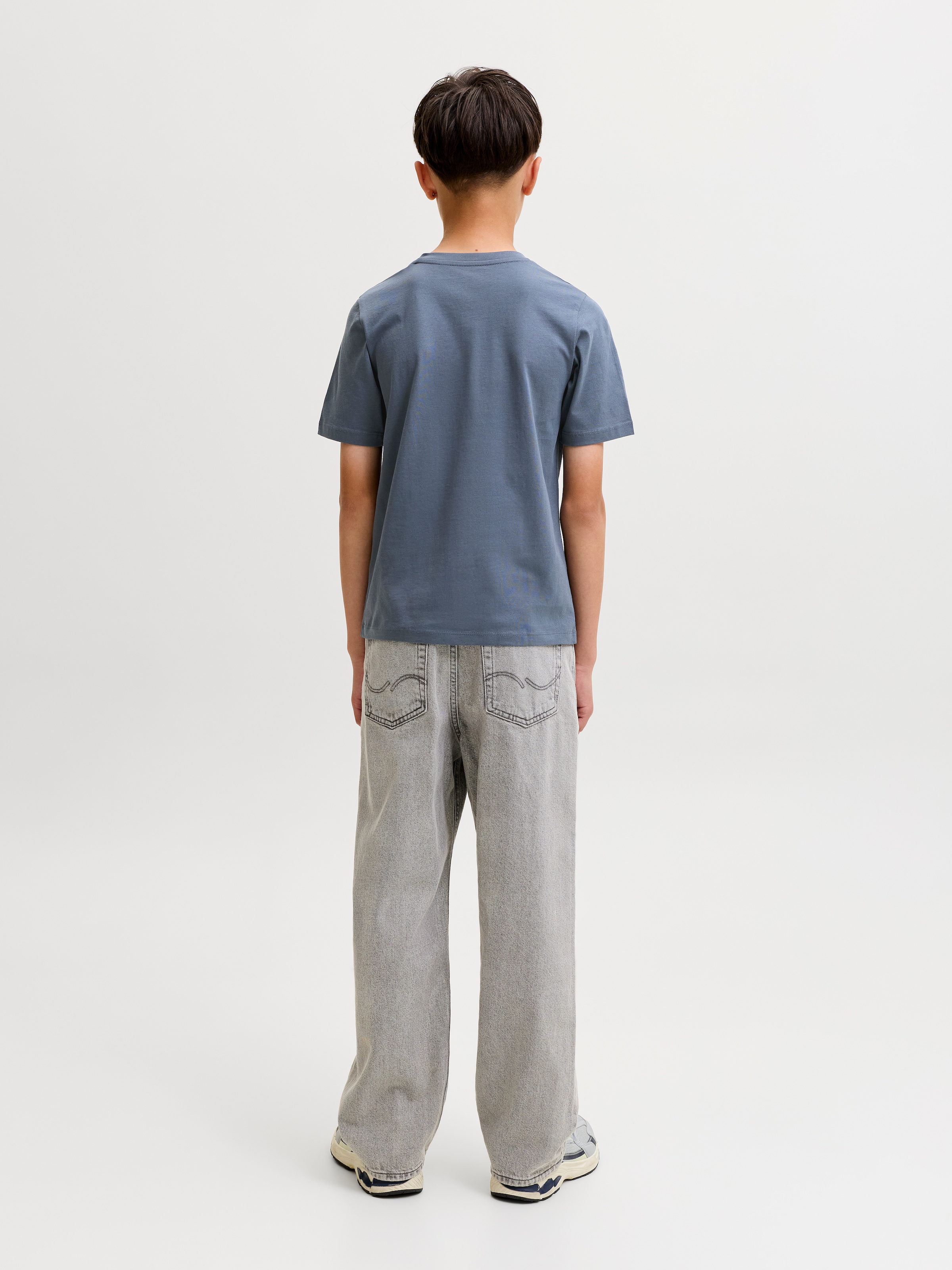 Jack & Jones Junior Rundhalsshirt »JJELOGO TEE SS O-NECK 2 COL AW26 SN JNR« Baumwolle, regular fit