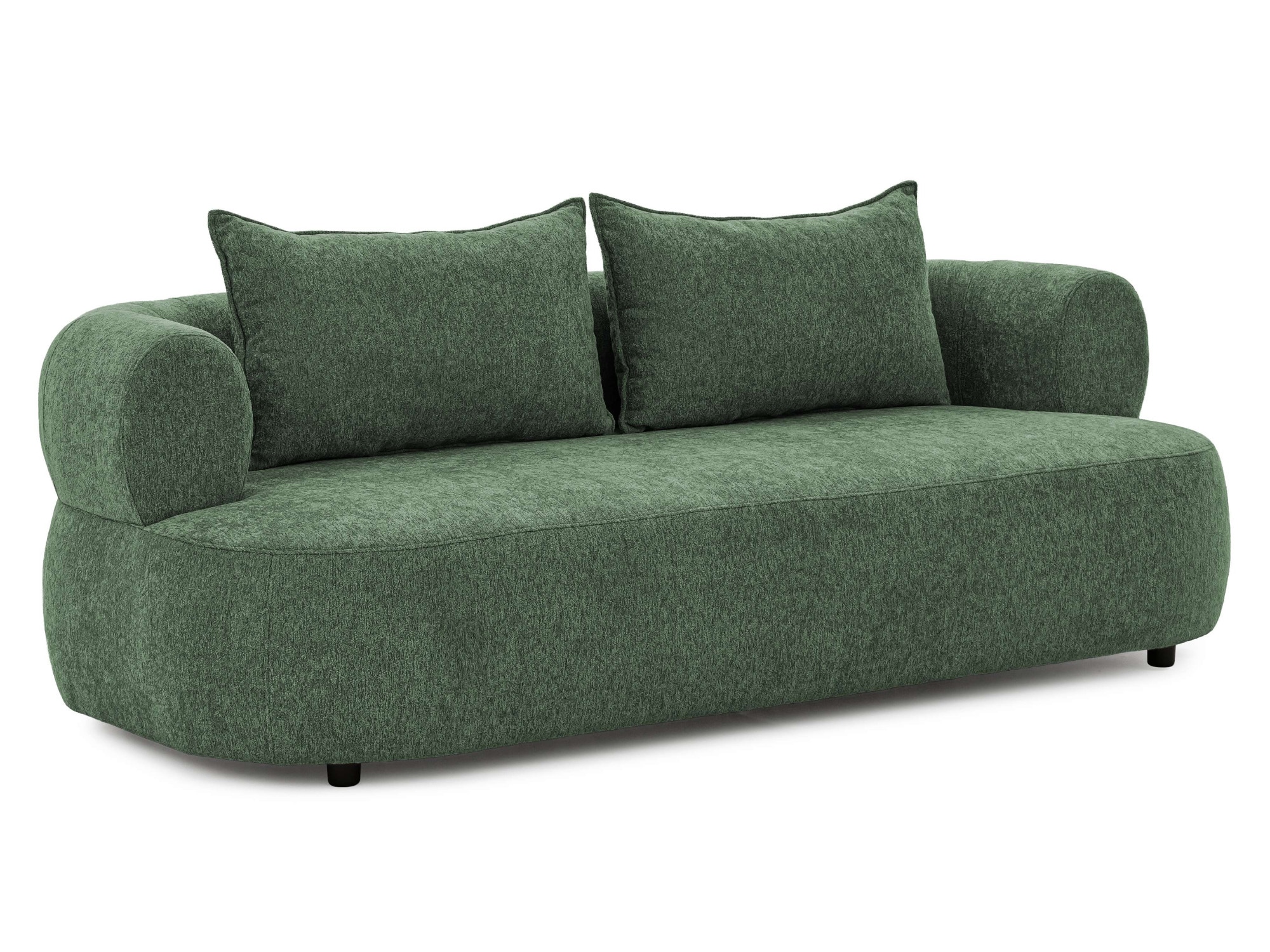 Home affaire 3-places »LUSSAC 3-Sitzer Design-Sofa mit Zierkissen, Masse B/T/H: 202/123/78 cm« hoher Sitzkomfort und modernes Design, Sofa ohne Bettfunktion