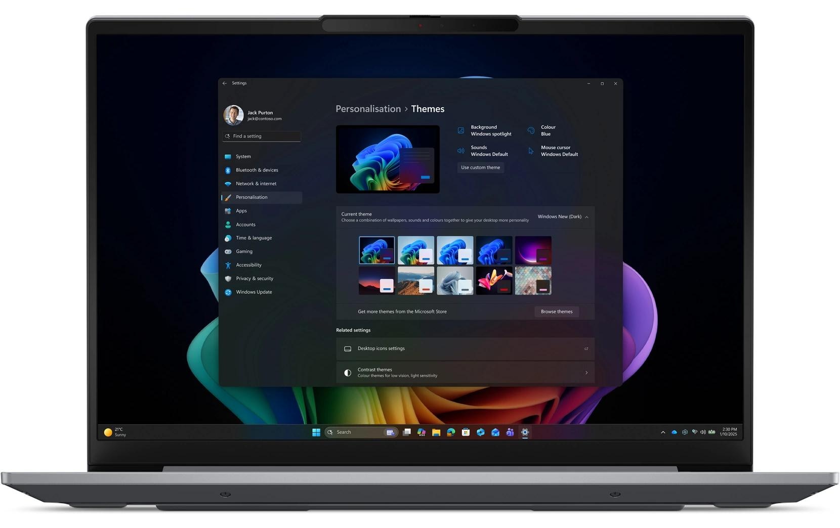 Lenovo Business-Notebook »14 G9 IPL Copilot+ PC« / 14 ″ Intel Core Ultra 7 Integrierte NPU (Neural Processing Unit)