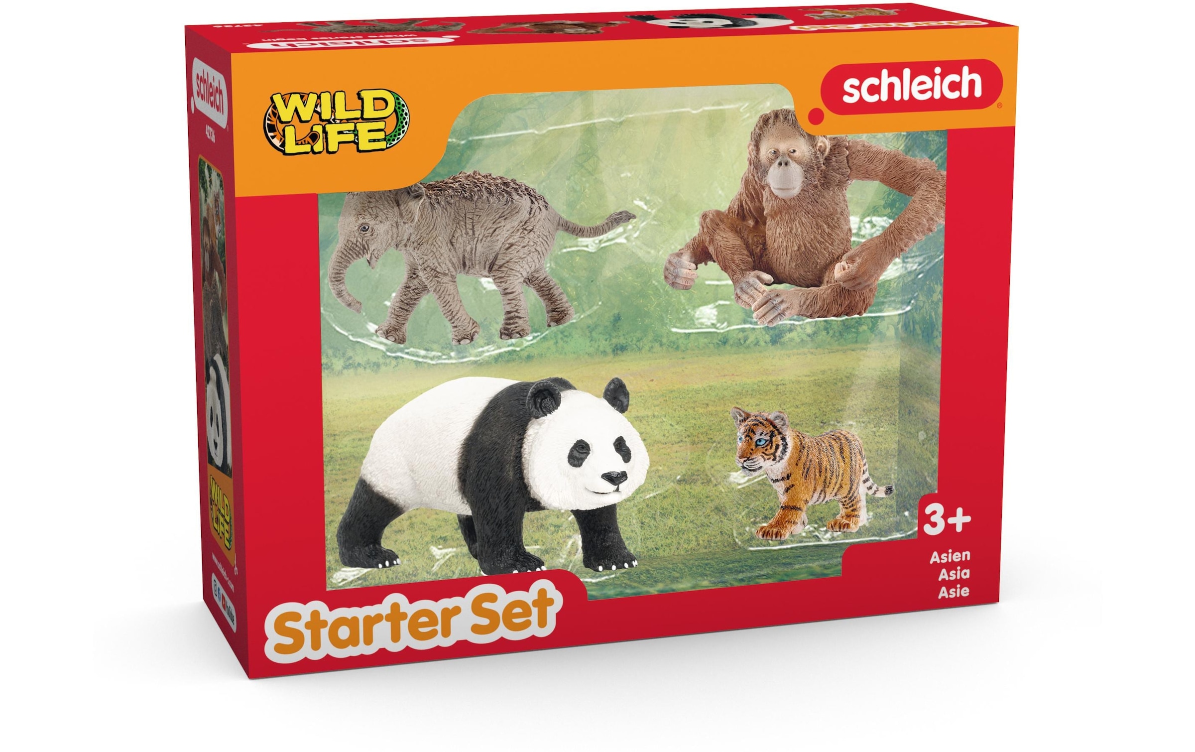 Schleich® Personnage de jeu »Wild Life «Asien» Starter-Set«