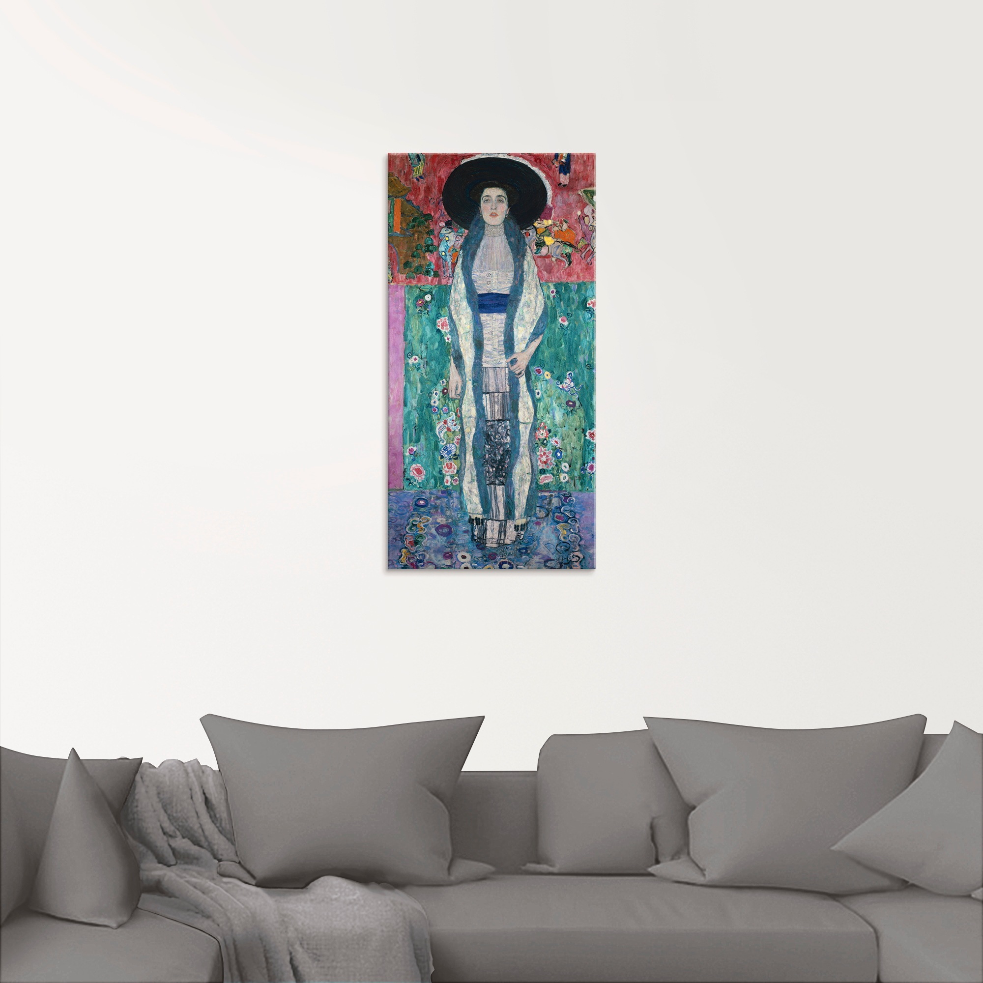 Artland Glasbild »Bildnis Adele Bloch-Bauer II. 1912« Frau 1 Stk. tlg. in verschiedenen Grössen