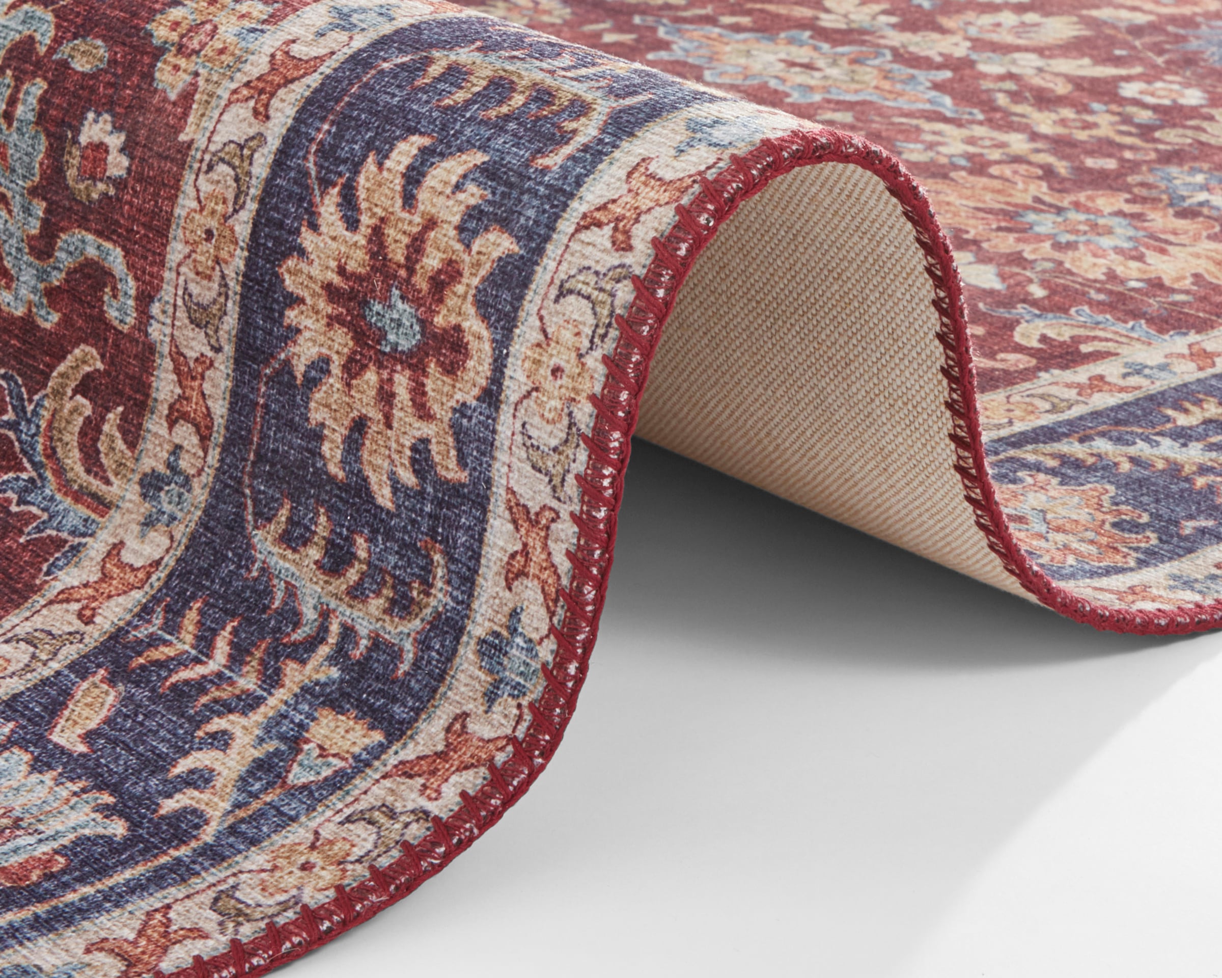 NORTHRUGS Tapis »Vivana« Rectangulaire 5 mm Höhe Orientalisch, Läufer, Vintage, Wohnzimmer, Schlafzimmer, Esszimmer