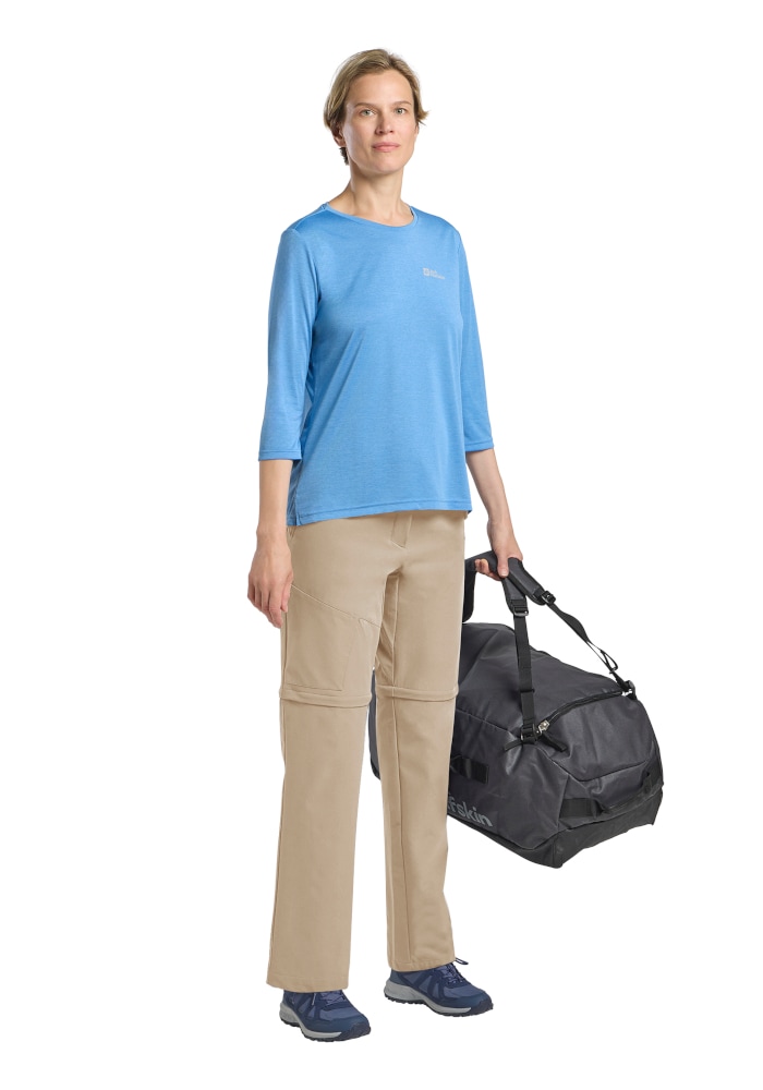 Jack Wolfskin Pantalon zip-off »PICO TRAIL ZIP OFF PANTS W«  Pantalon de trekking à fermeture éclair, résistant, respirant