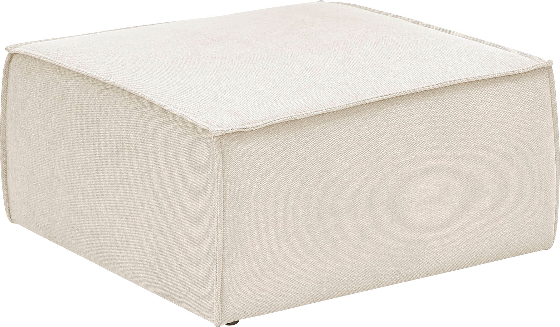 GOODproduct Tabouret »FINNLEY Struktur fein, Polsterhocker kombinierbar m. der Serie FINNLEY« adapté au loveseat de la série Finnley