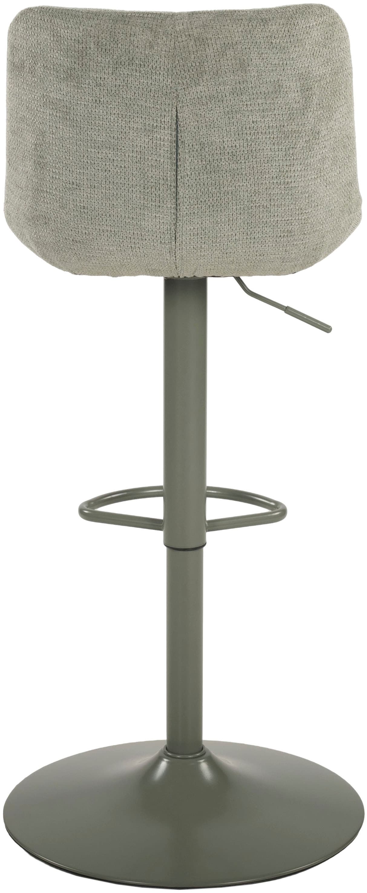 Duo Collection Tabouret de bar »Kelly« 1 cuis tlg. incl. dossier et repose-pieds, réglable en hauteur, pivotant à 360°
