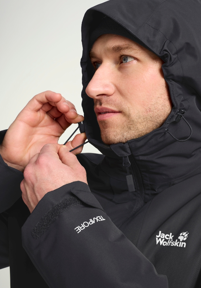 Jack Wolfskin Veste d'hiver »STONETRAIL 2L INS JKT M« pour randonnée et mode outdoor, style sportif, en polyester