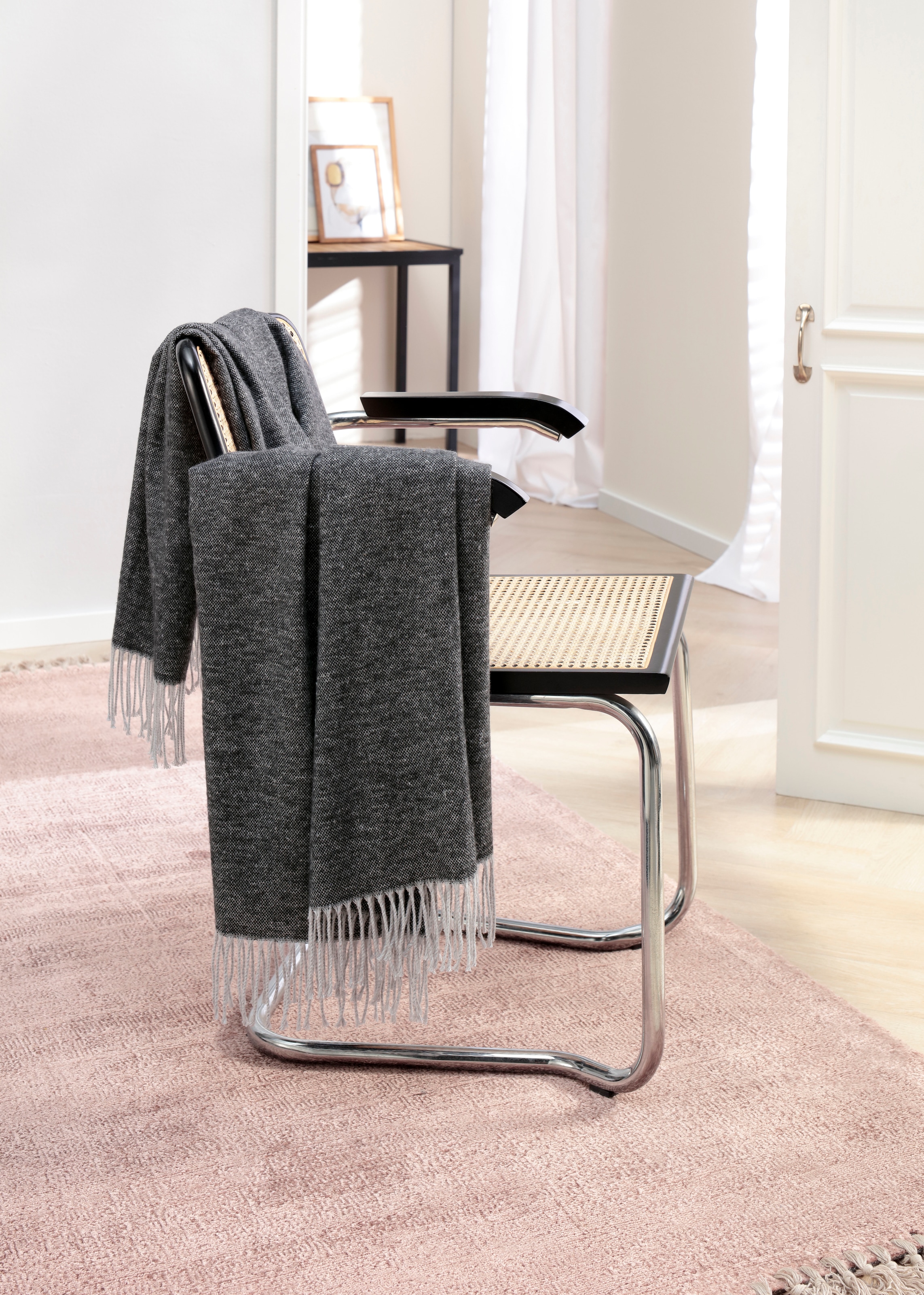 Biederlack Plaid »Plaid Giletti« im klassischem Plaidmass