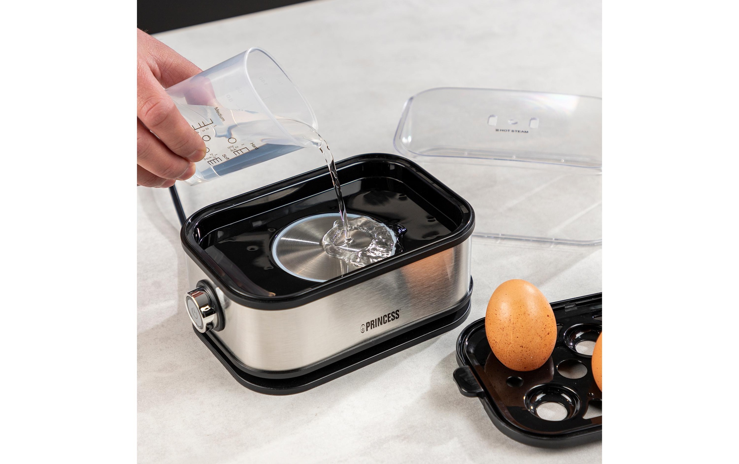 PRINCESS Eierkocher »262046 6 Eier« für 6 Stk. Eier 400 W