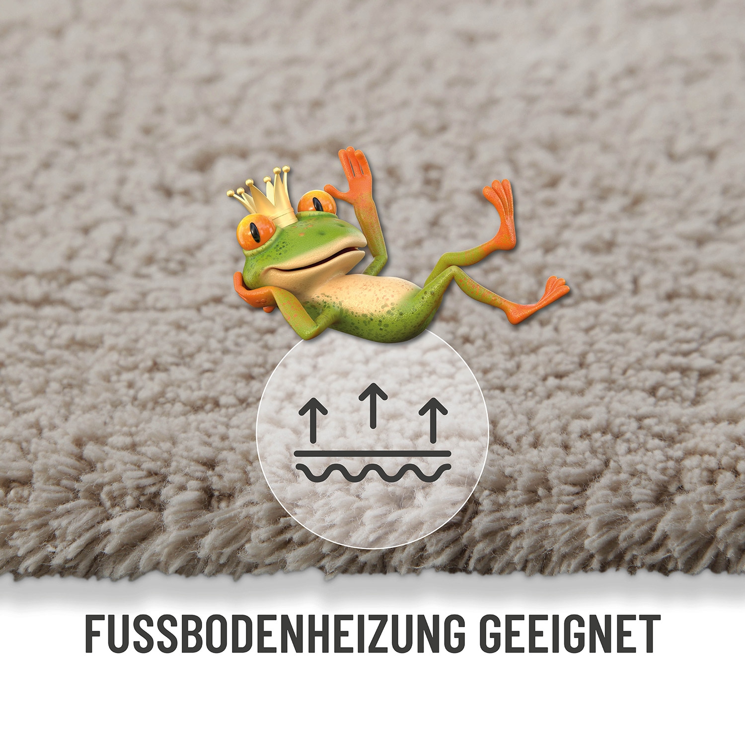 Wecon home Basics Tapis de bain »Erik« Höhe 20 mm lavable, antidérapant, très doux, résistant, facile d'entretien