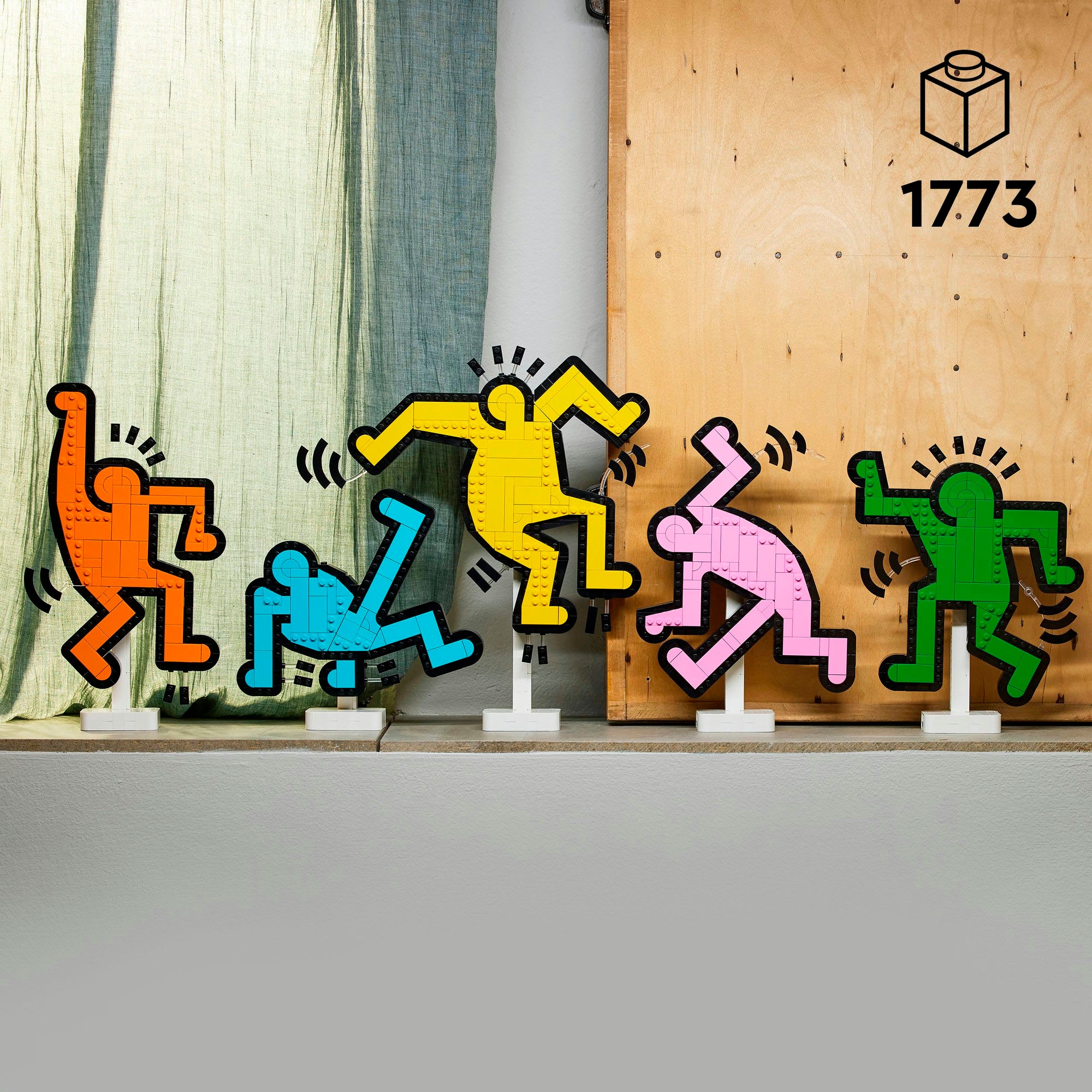 LEGO® Pions de construction »Keith Haring – Tanzende Figuren (31216), LEGO ART«