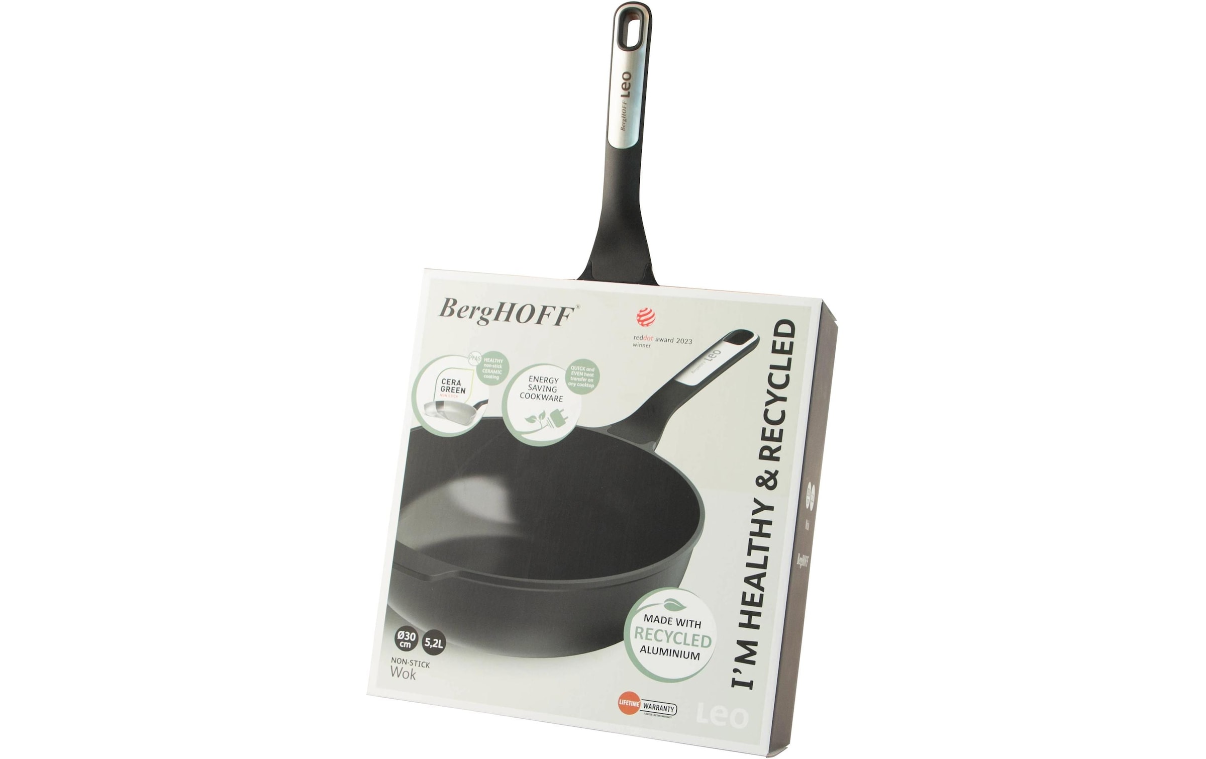BergHOFF Wok »Leo Phantom« Aluminium