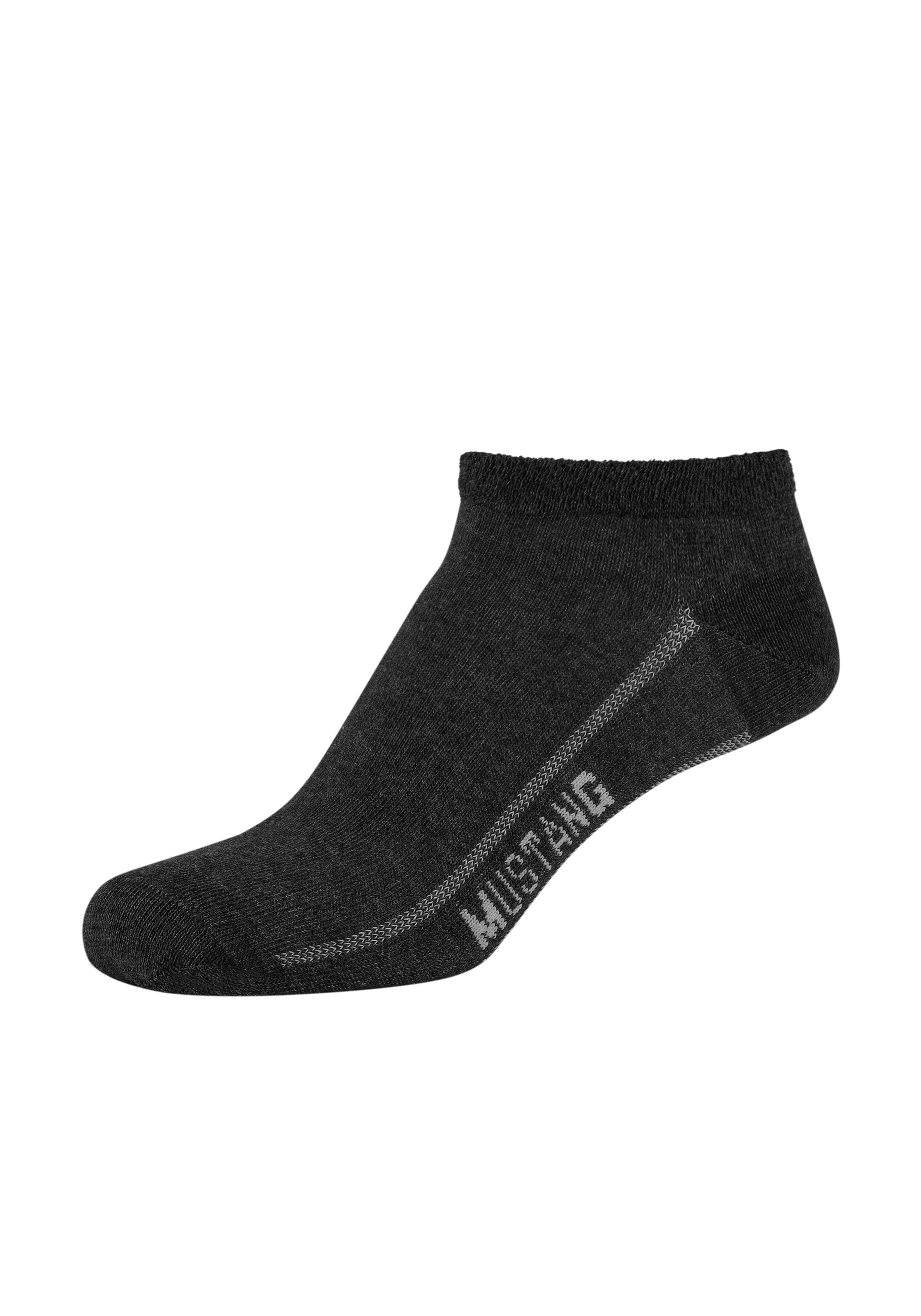 MUSTANG Kurzsocken »casual« 6 Paar tlg. mit elastischem Komfortbund