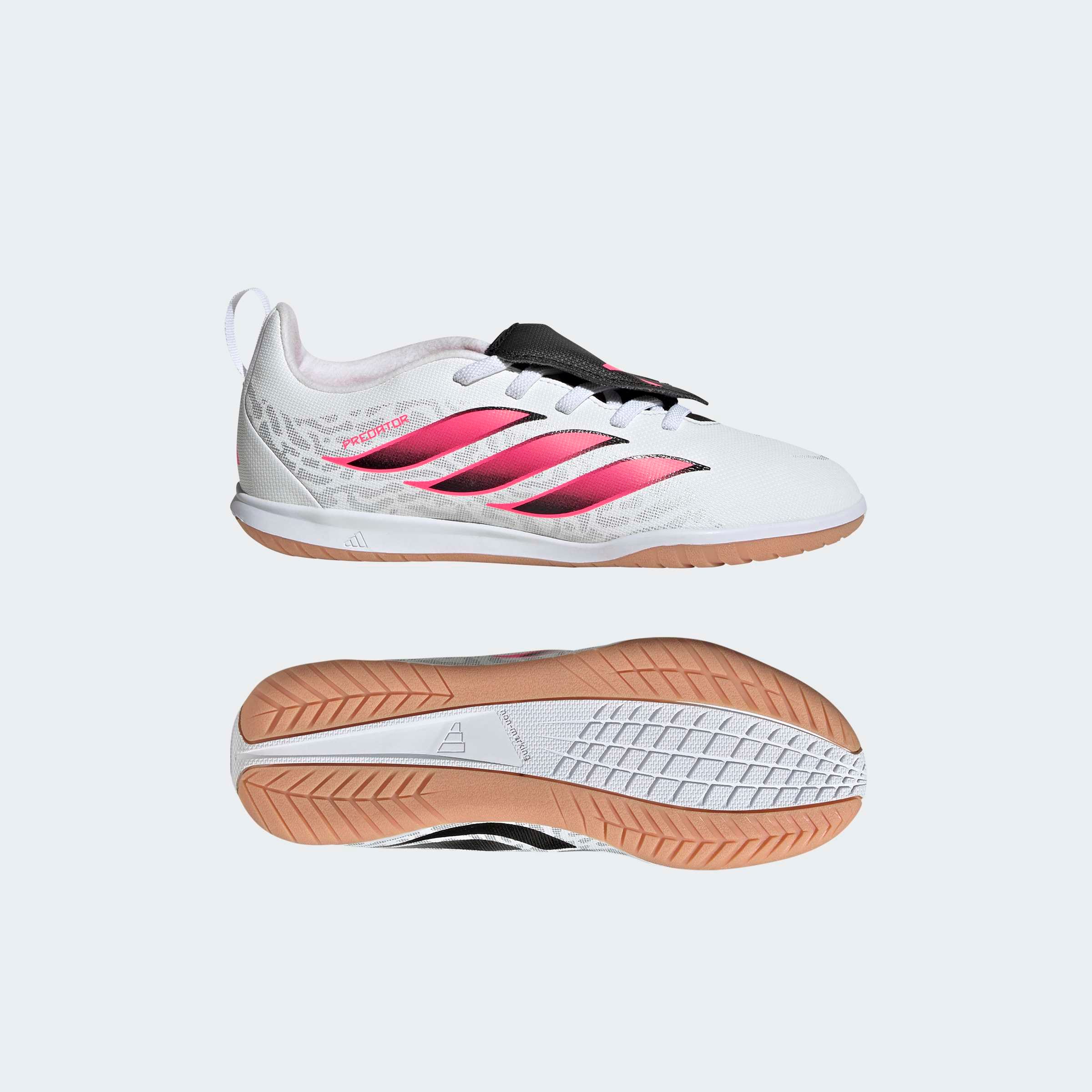 adidas Performance Fussballschuh »PREDATOR CLUB KIDS , HALLE, UMSCHLAGBARE ZUNGE«  für Hallenboden, für Jugendliche & Kinder