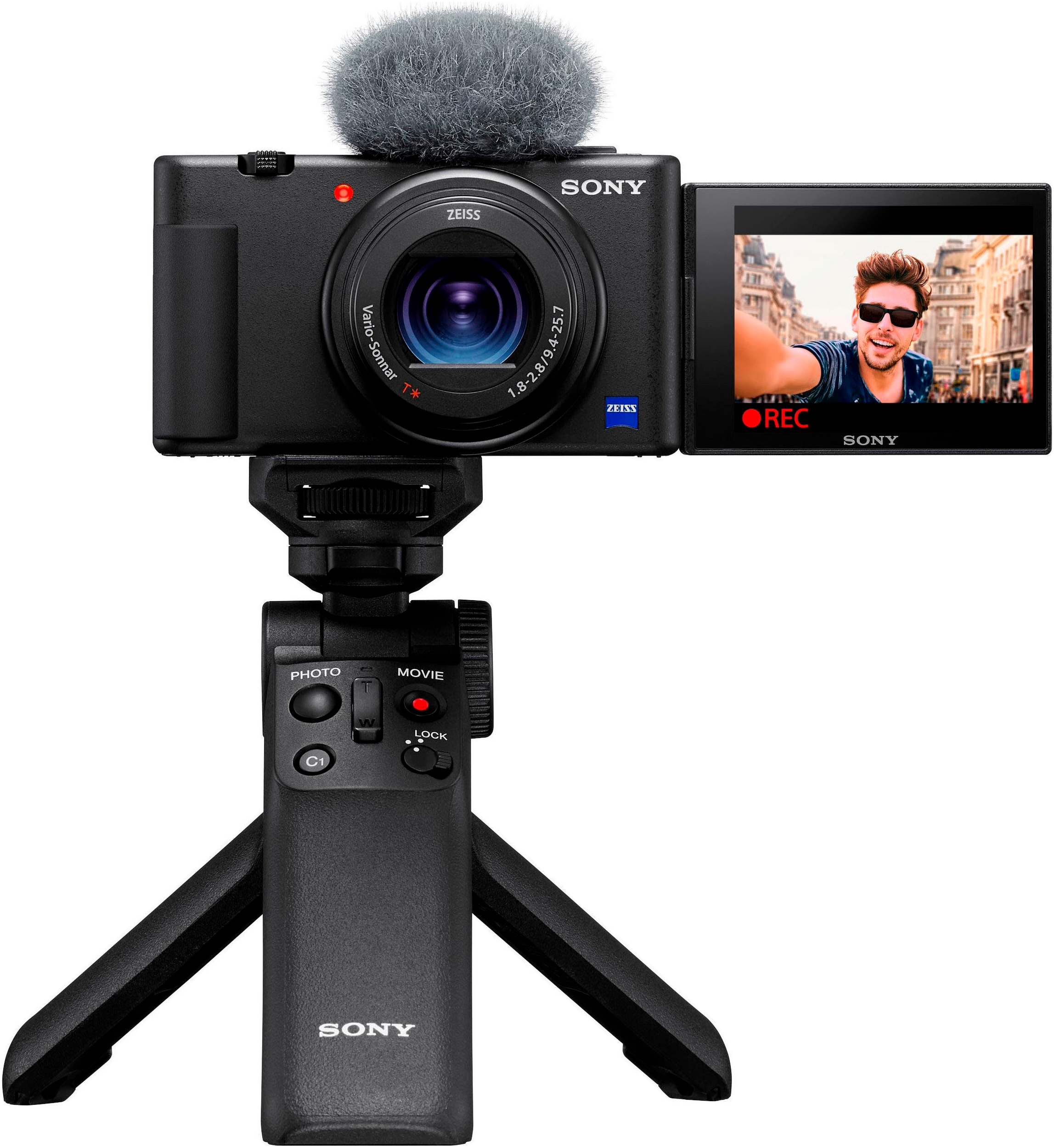 Sony Appareil photo compact »ZV-1« vielseitigen 24-70-mm , 20,1 , 2,7 fach fach x opt. Zoom